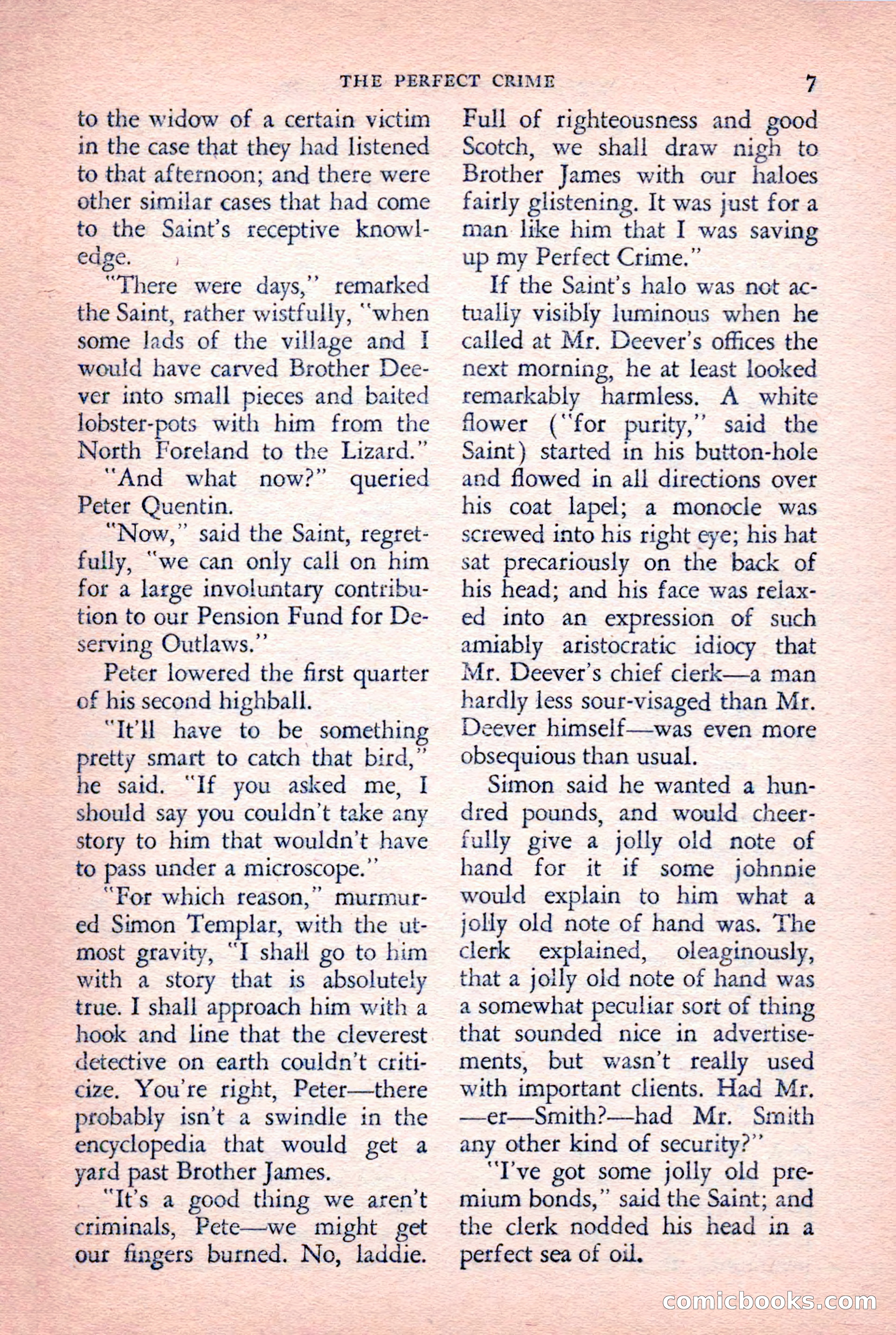 The Saint Mystery Magazine — page 9 of 132