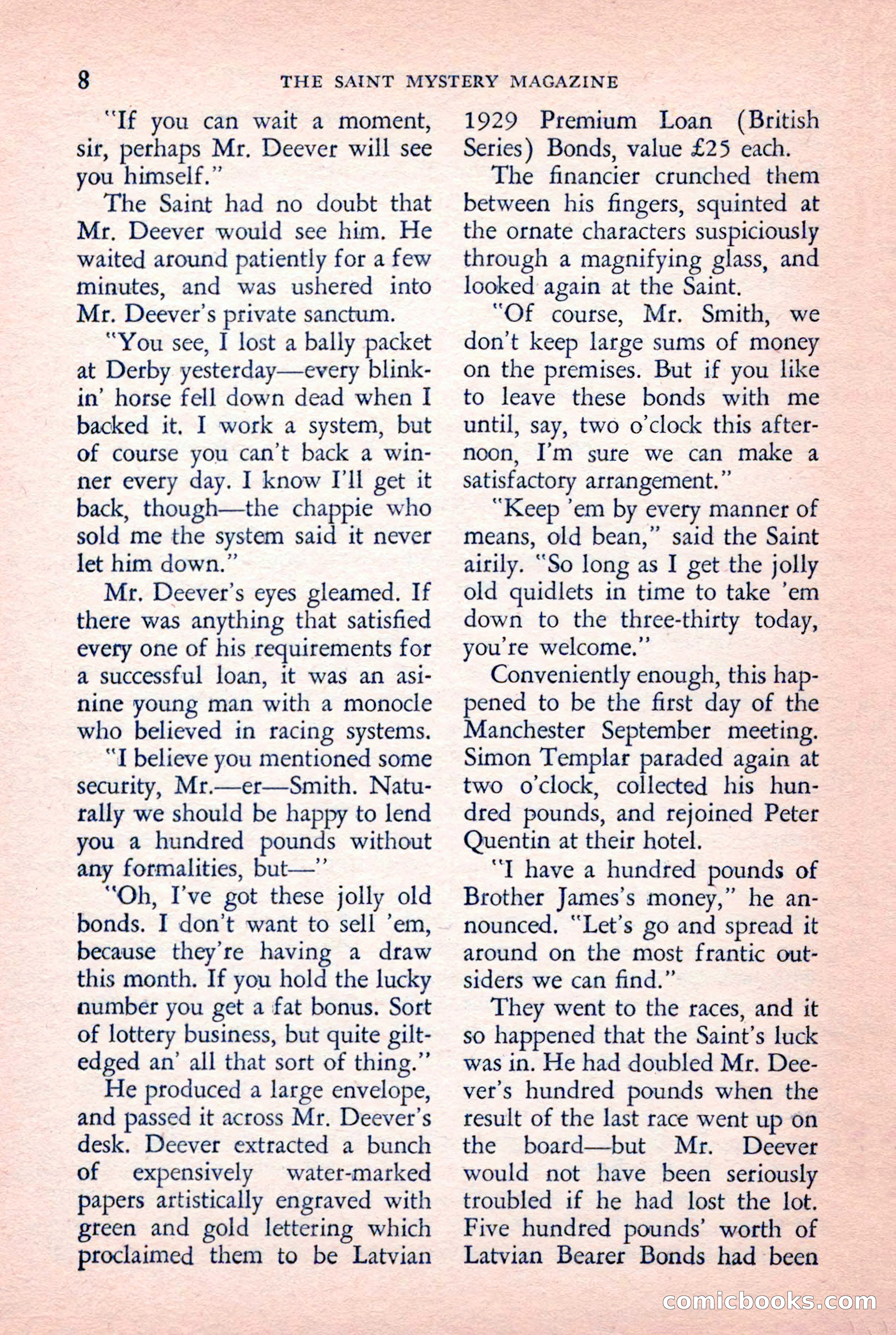 The Saint Mystery Magazine — page 10 of 132