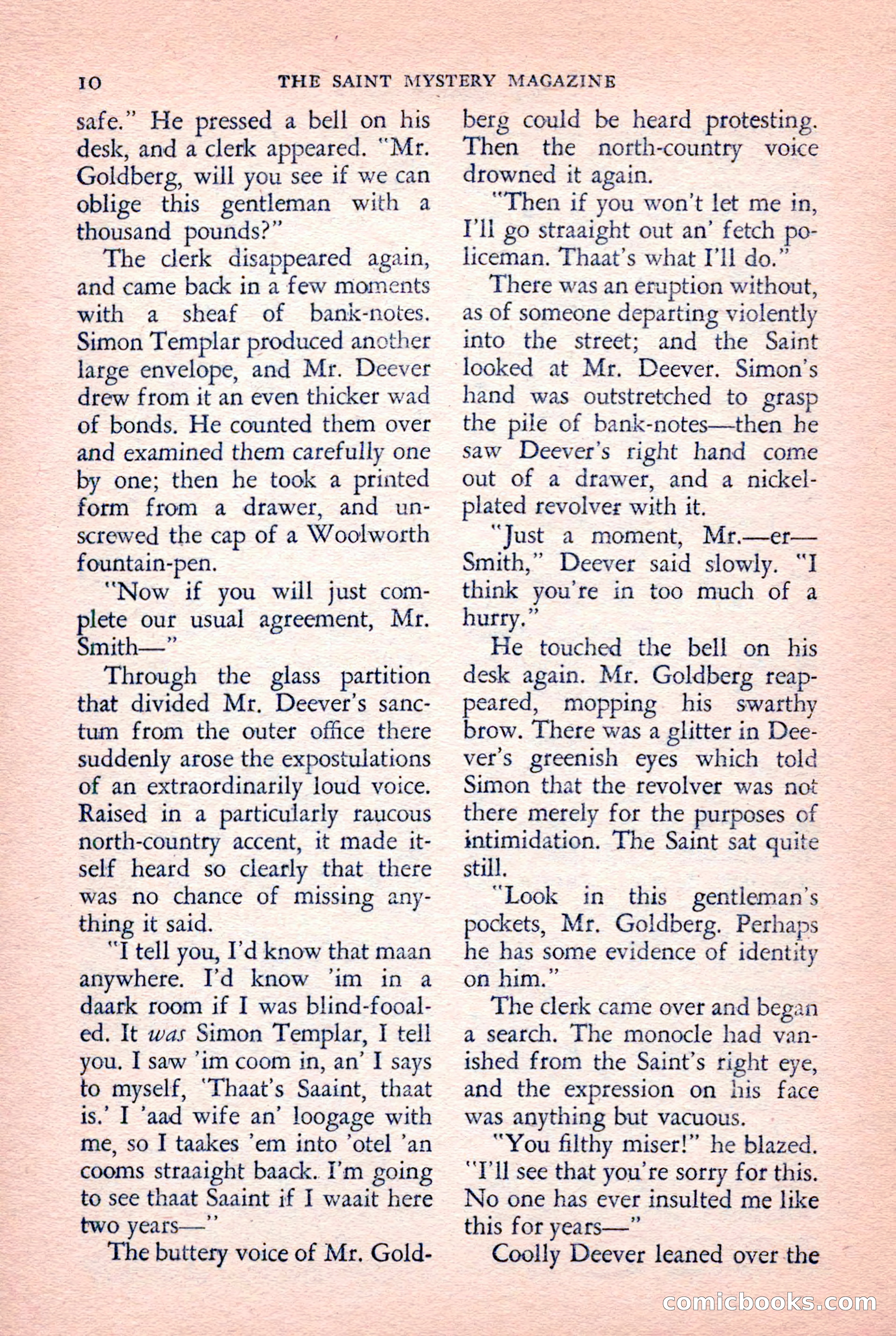 The Saint Mystery Magazine — page 12 of 132