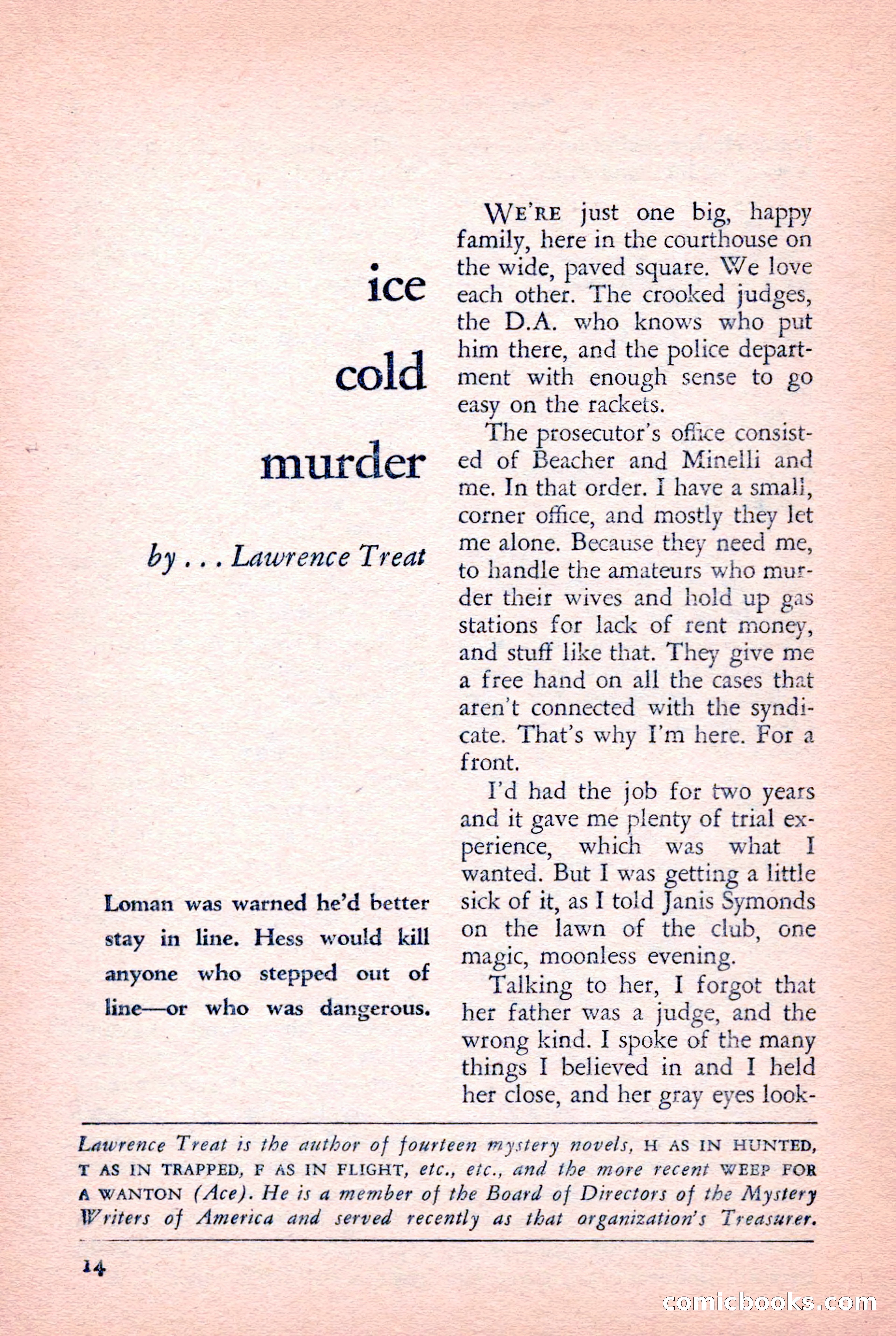 The Saint Mystery Magazine — page 16 of 132