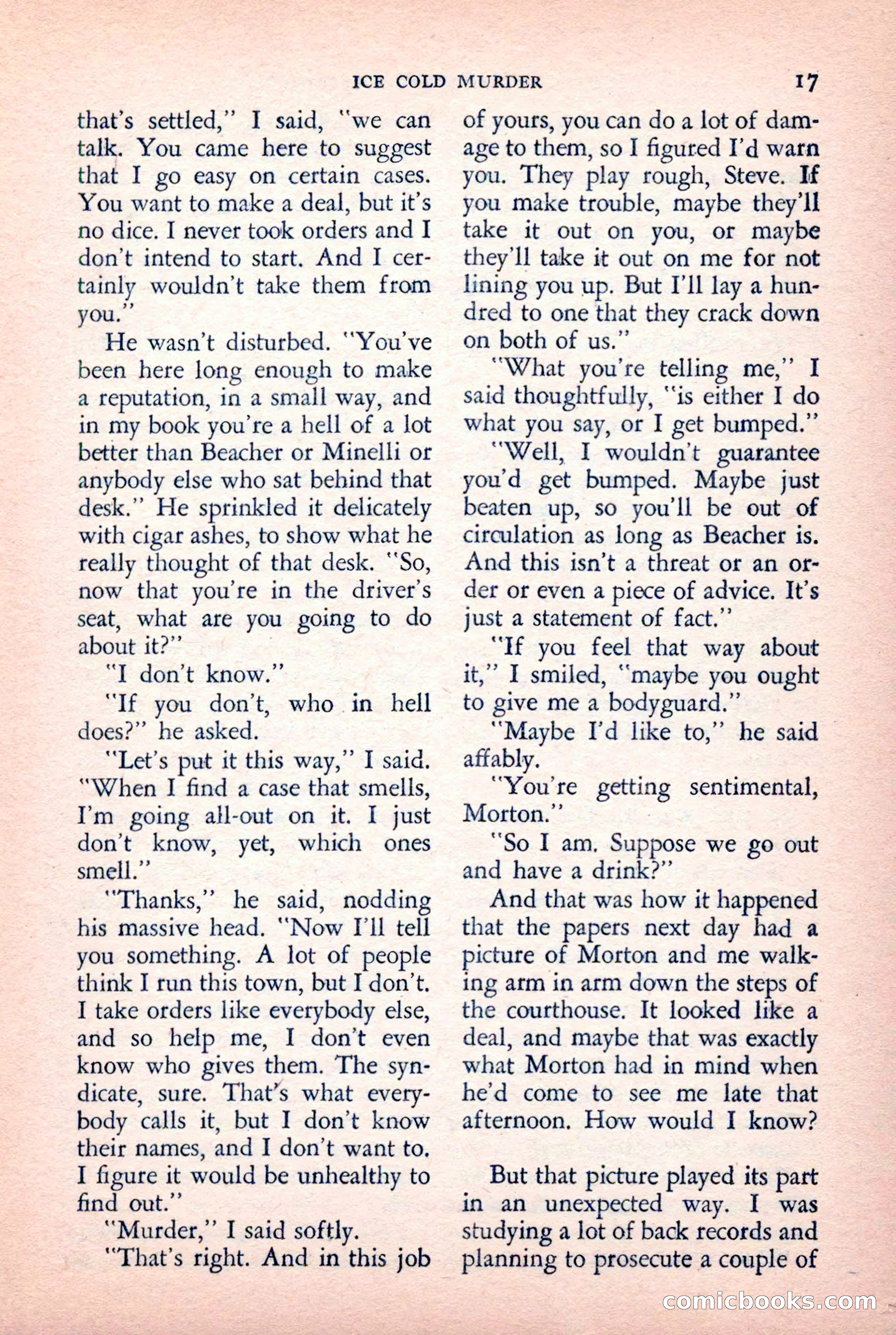 The Saint Mystery Magazine — page 19 of 132