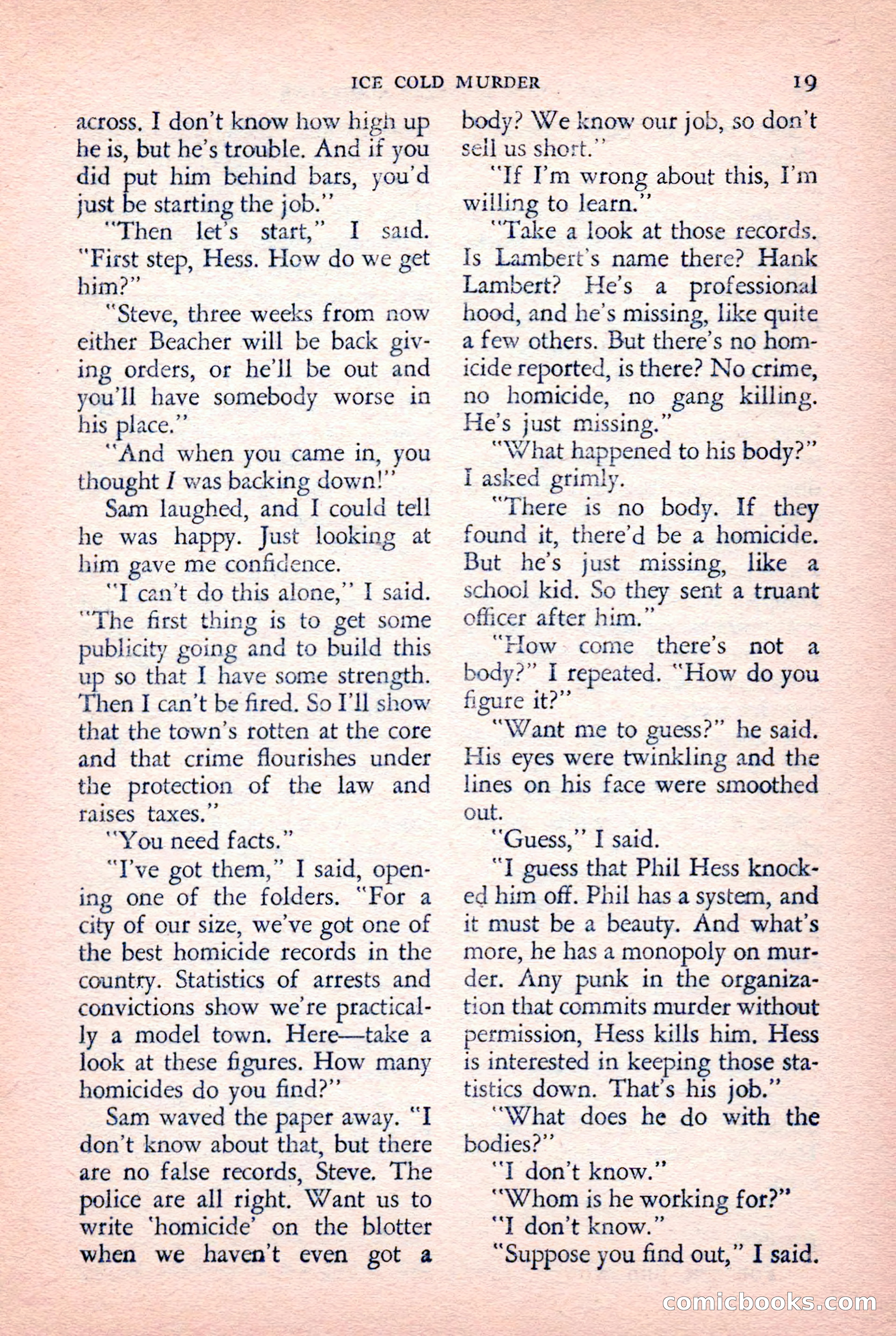 The Saint Mystery Magazine — page 21 of 132