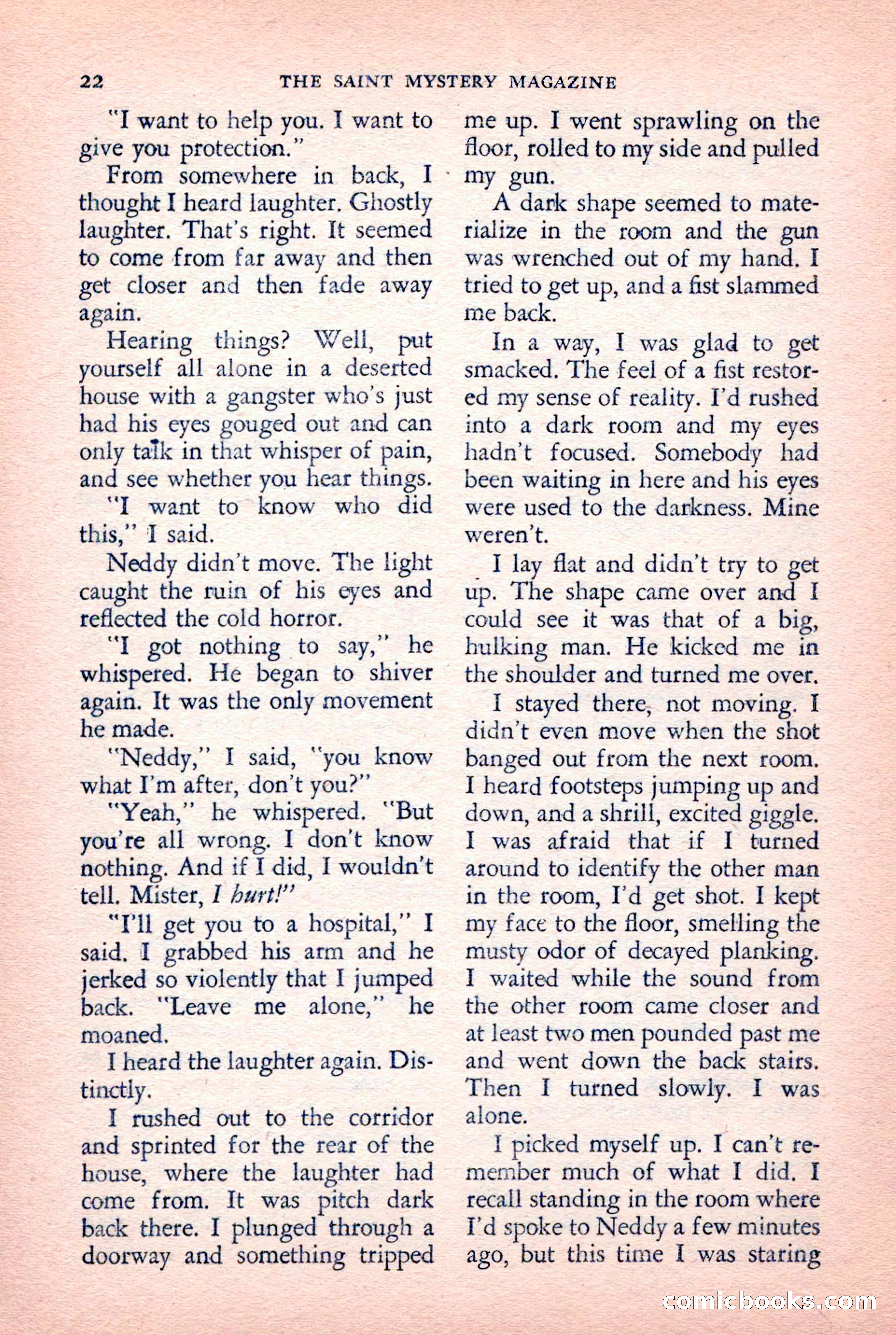 The Saint Mystery Magazine — page 24 of 132