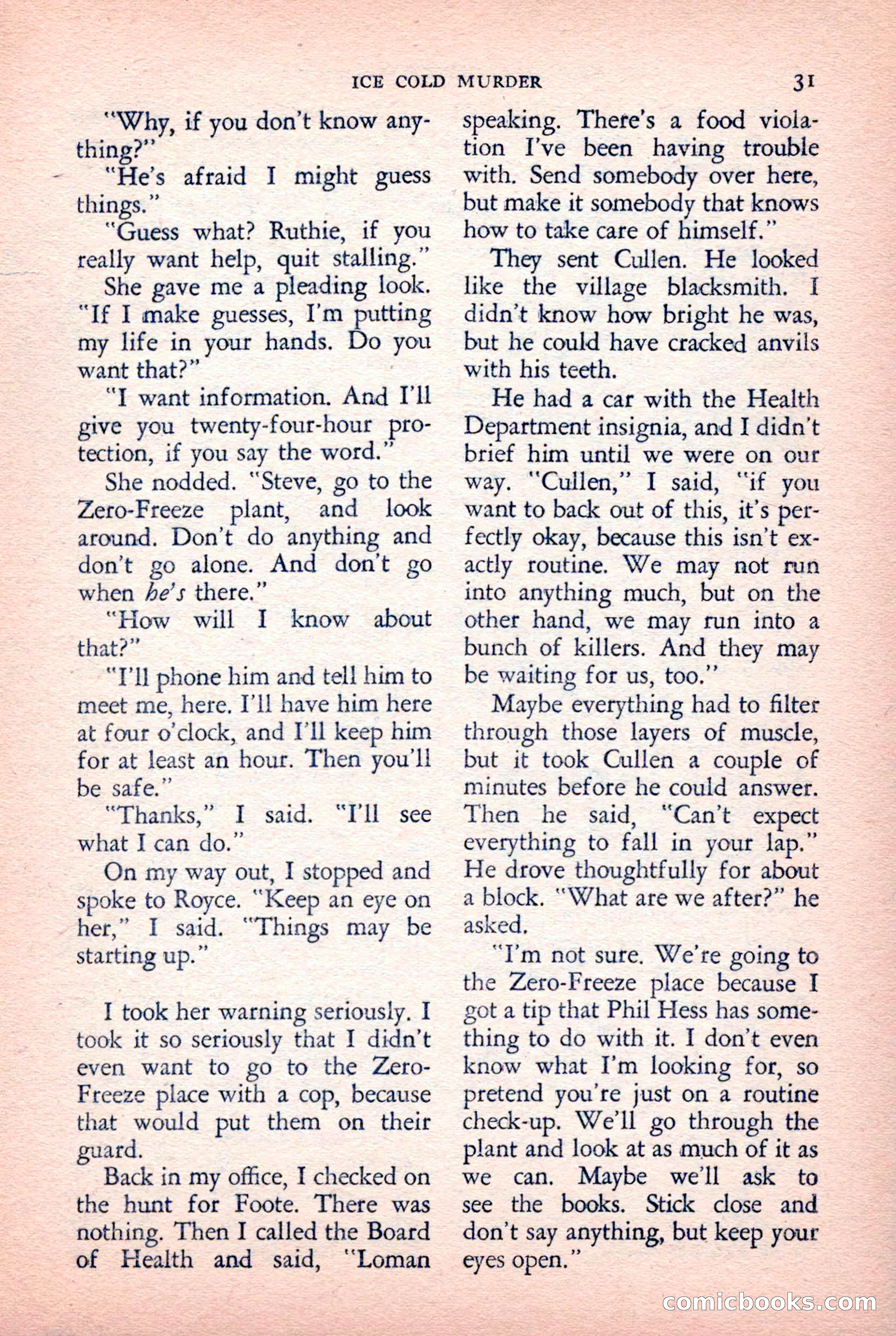 The Saint Mystery Magazine — page 33 of 132