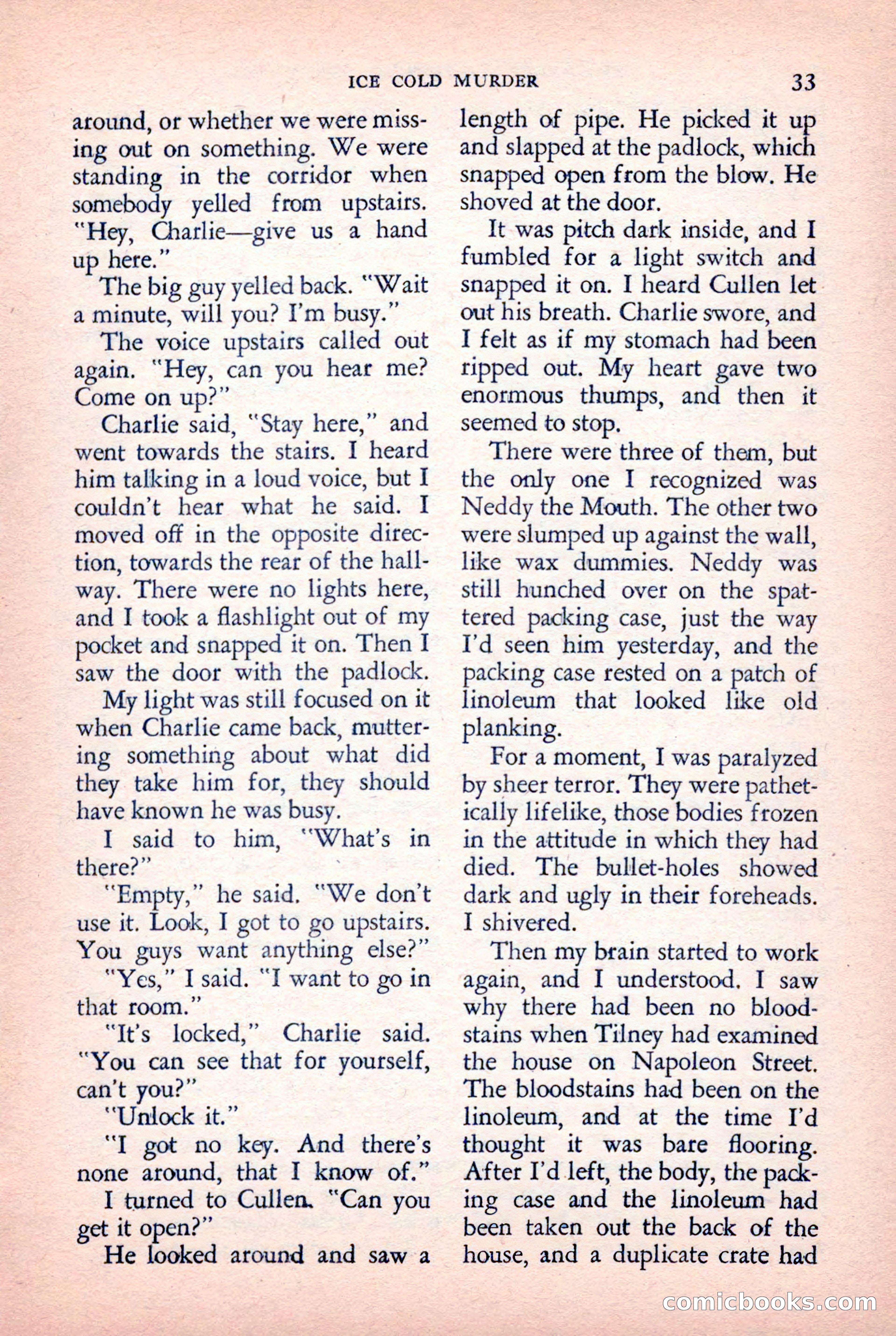 The Saint Mystery Magazine — page 35 of 132
