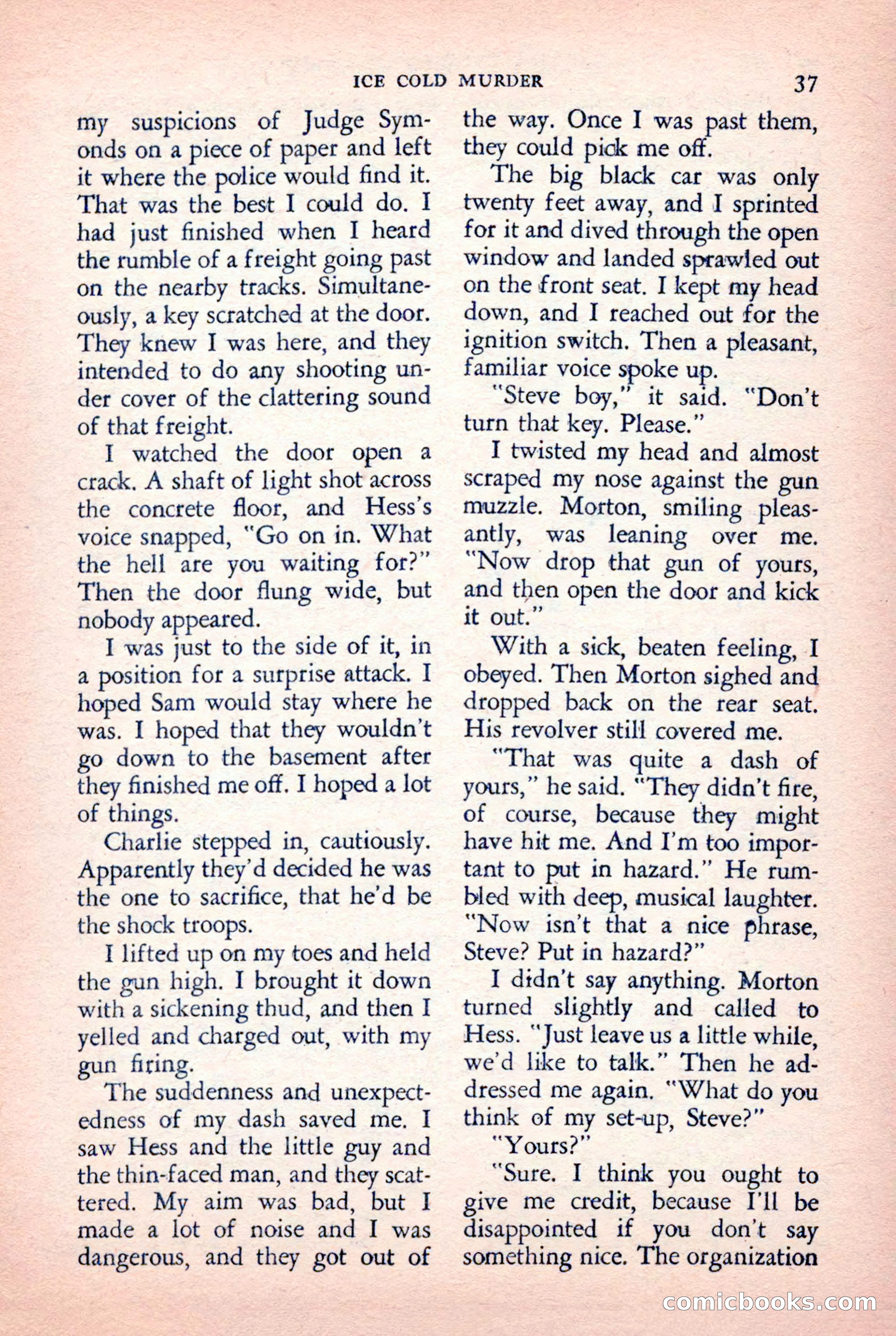 The Saint Mystery Magazine — page 39 of 132