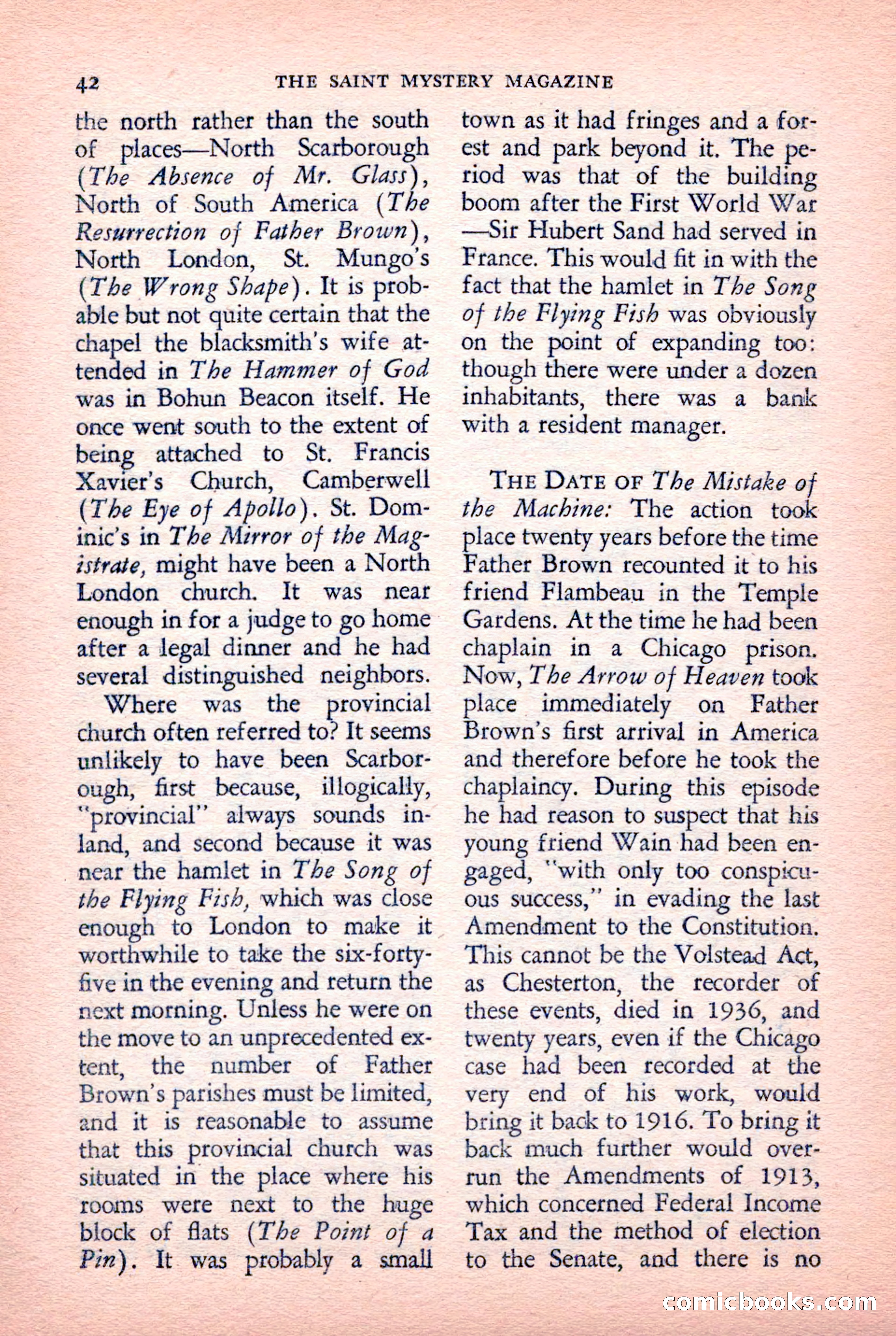 The Saint Mystery Magazine — page 44 of 132