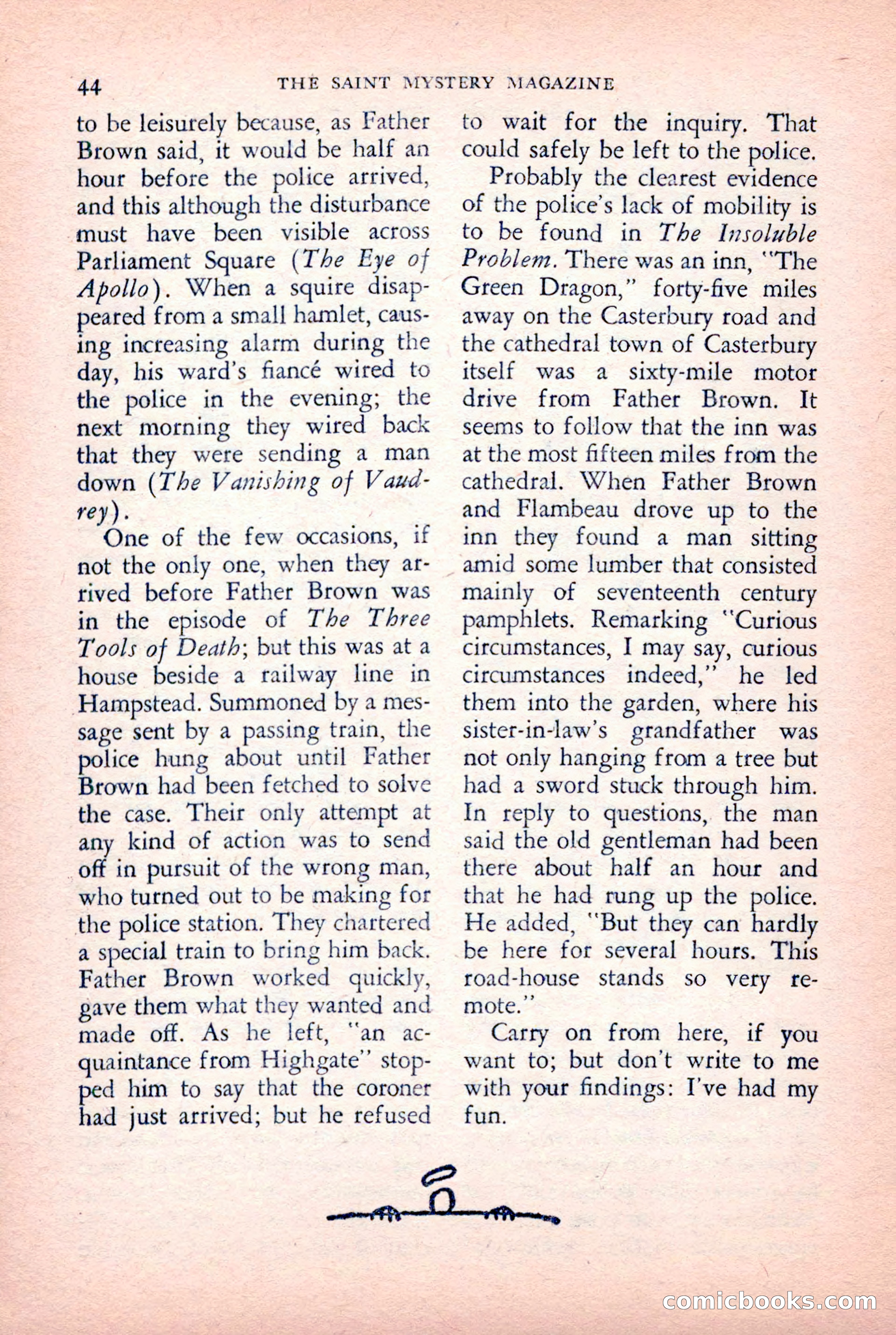 The Saint Mystery Magazine — page 46 of 132
