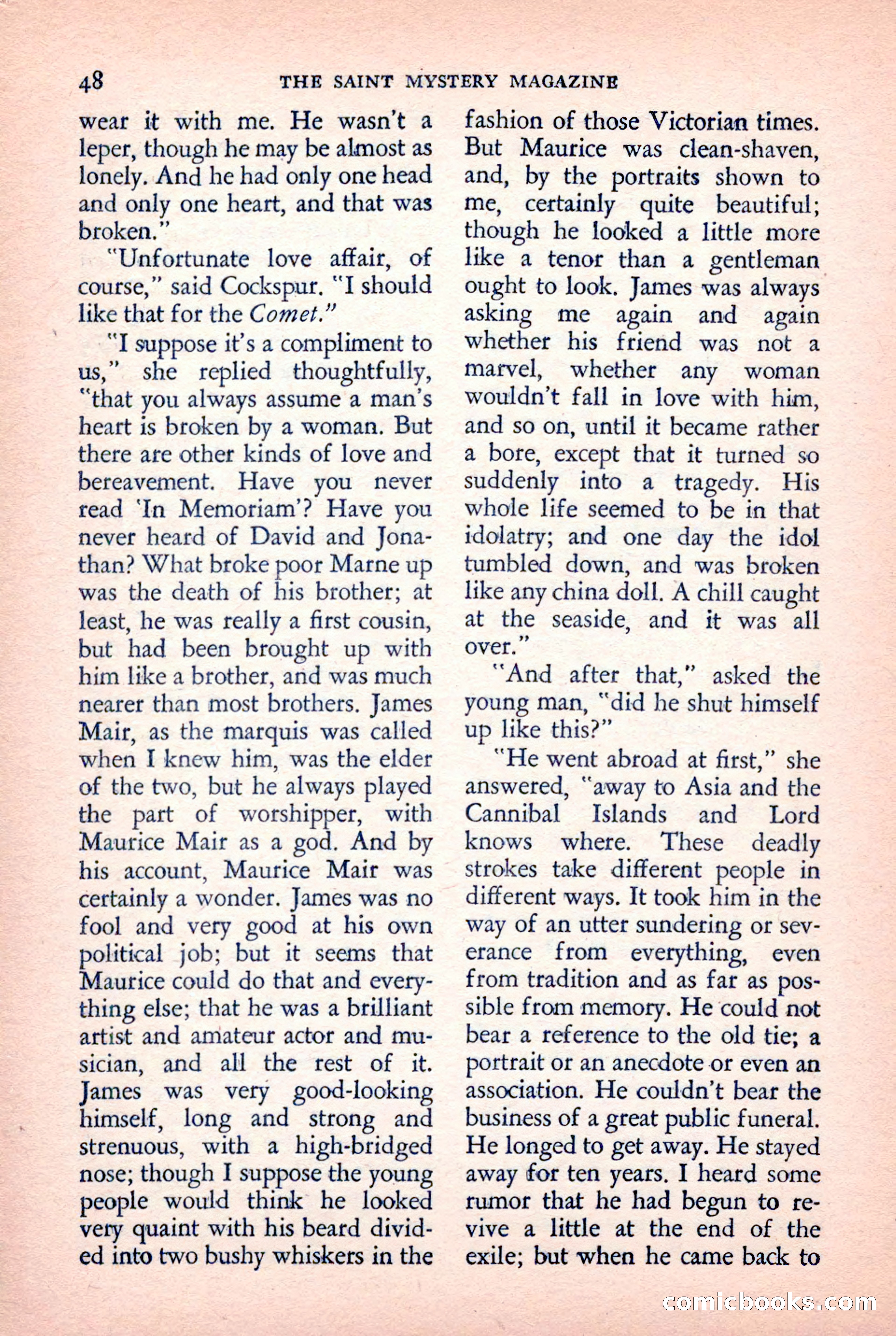 The Saint Mystery Magazine — page 50 of 132
