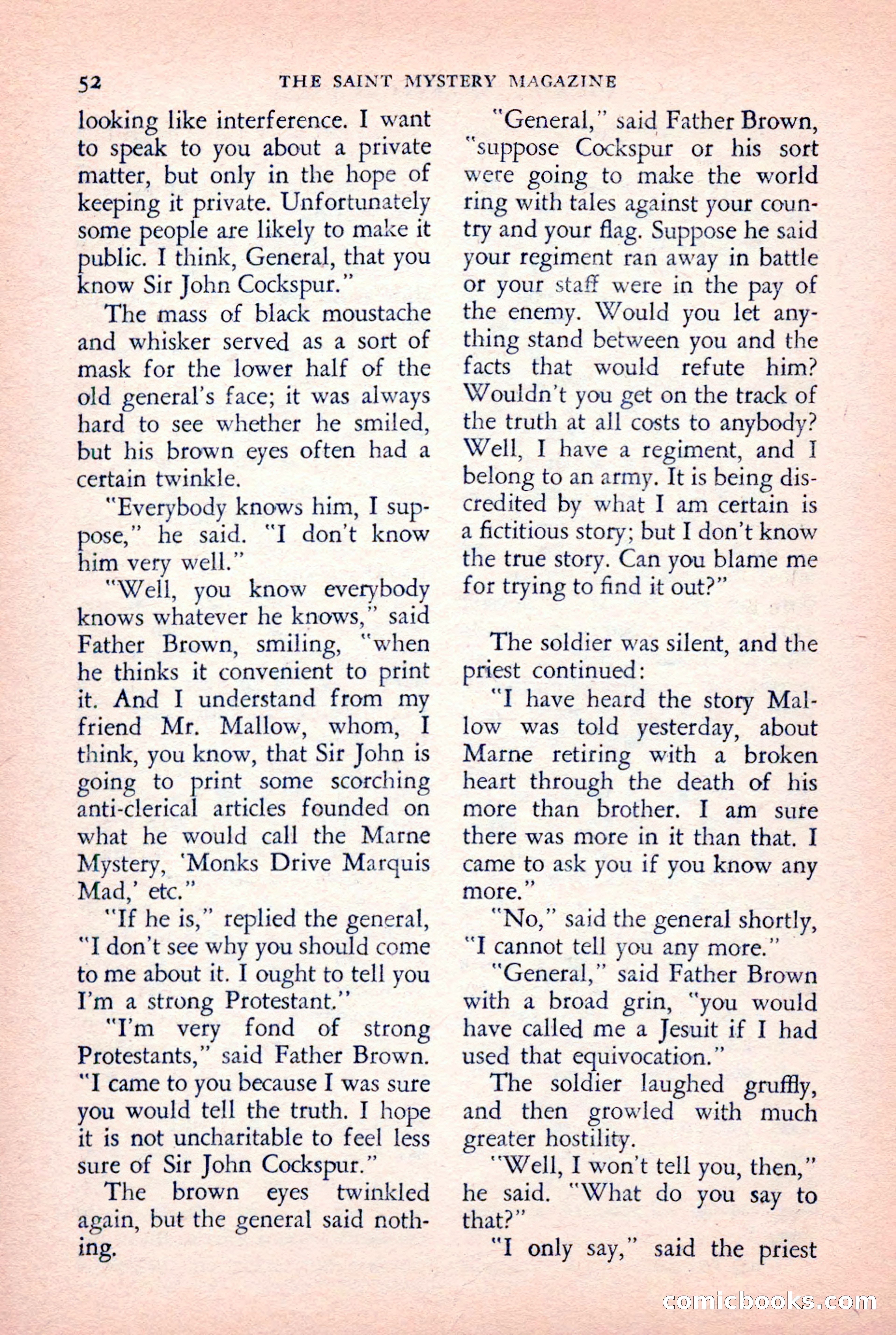 The Saint Mystery Magazine — page 54 of 132