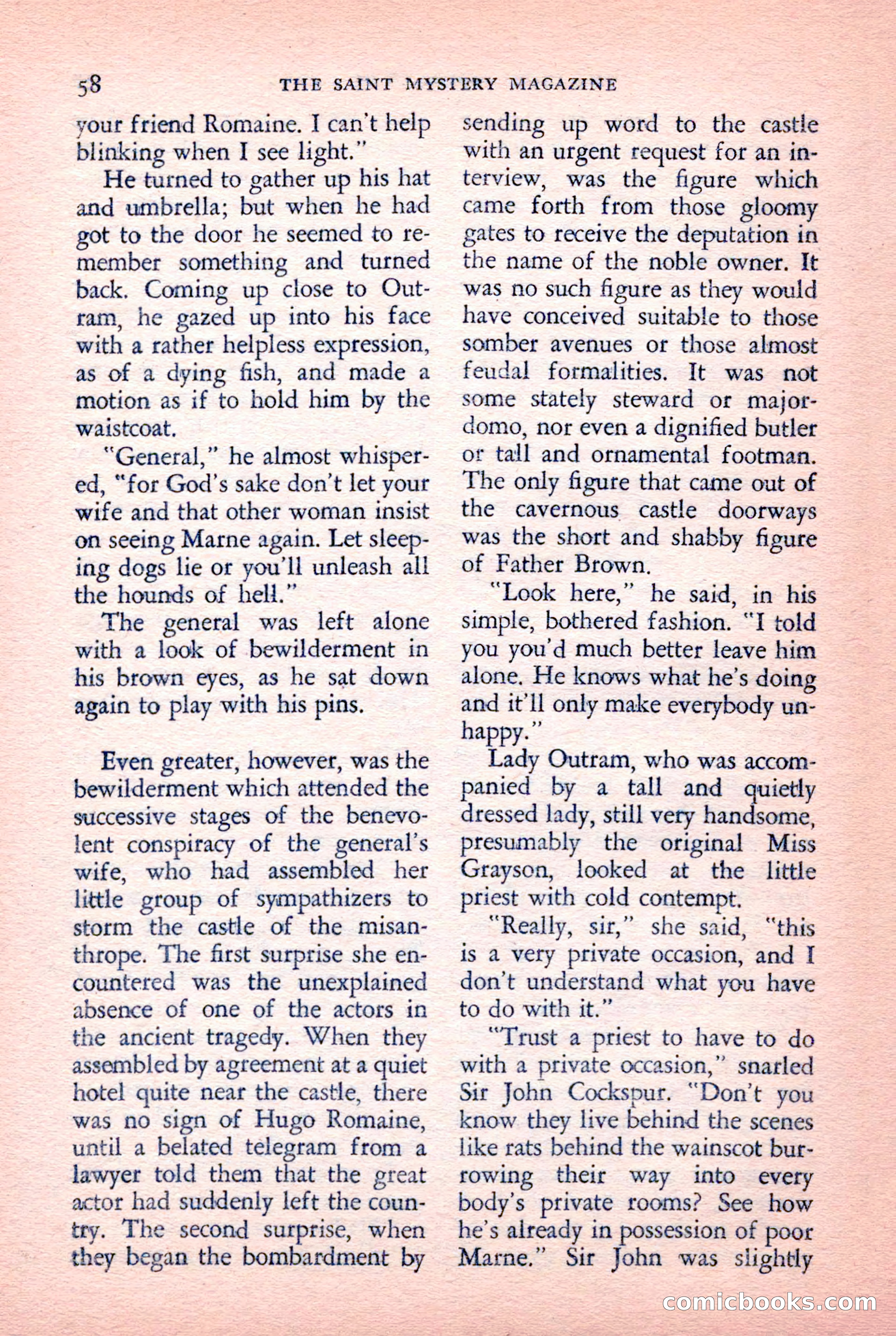 The Saint Mystery Magazine — page 60 of 132