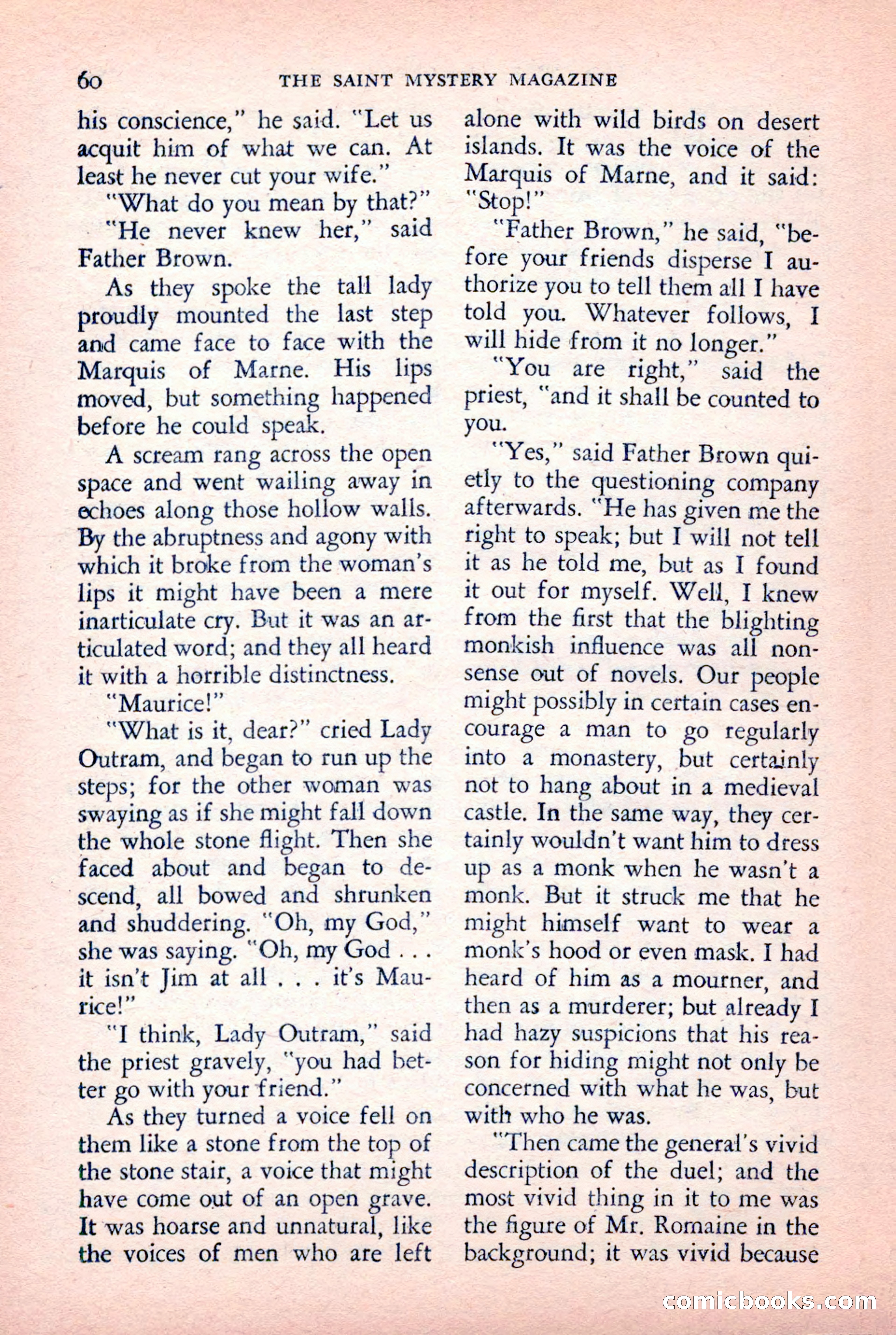 The Saint Mystery Magazine — page 62 of 132
