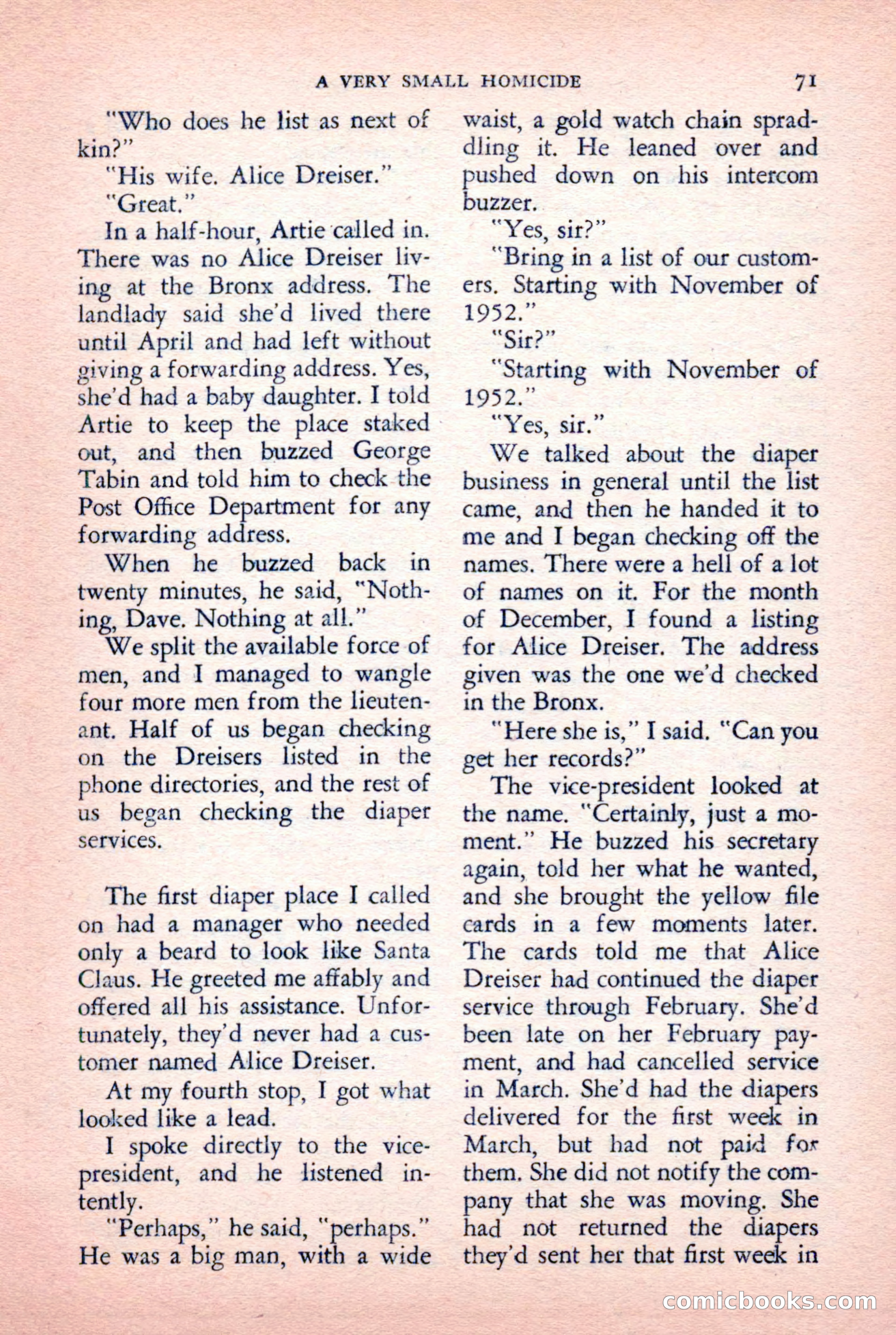 The Saint Mystery Magazine — page 73 of 132