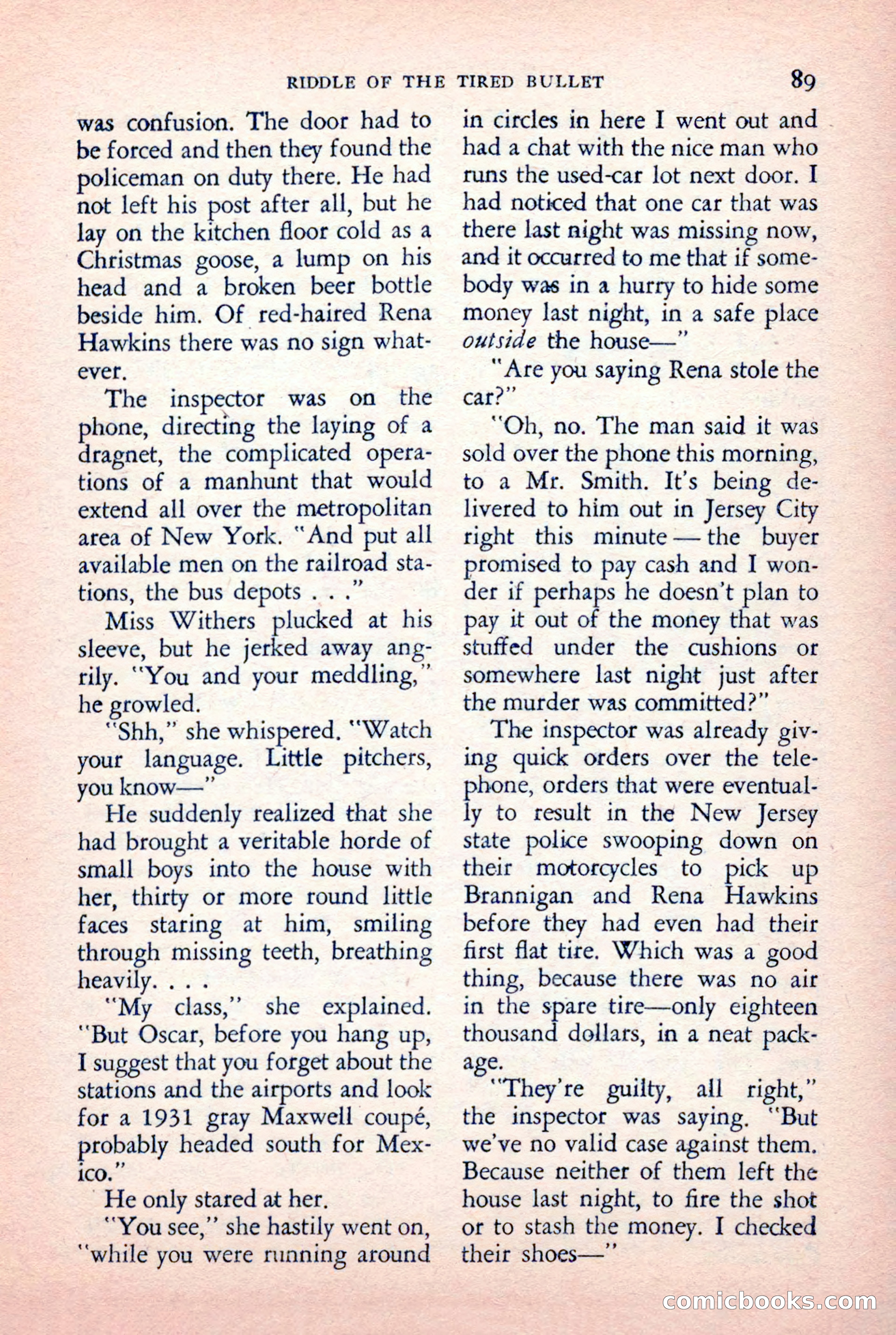The Saint Mystery Magazine — page 91 of 132