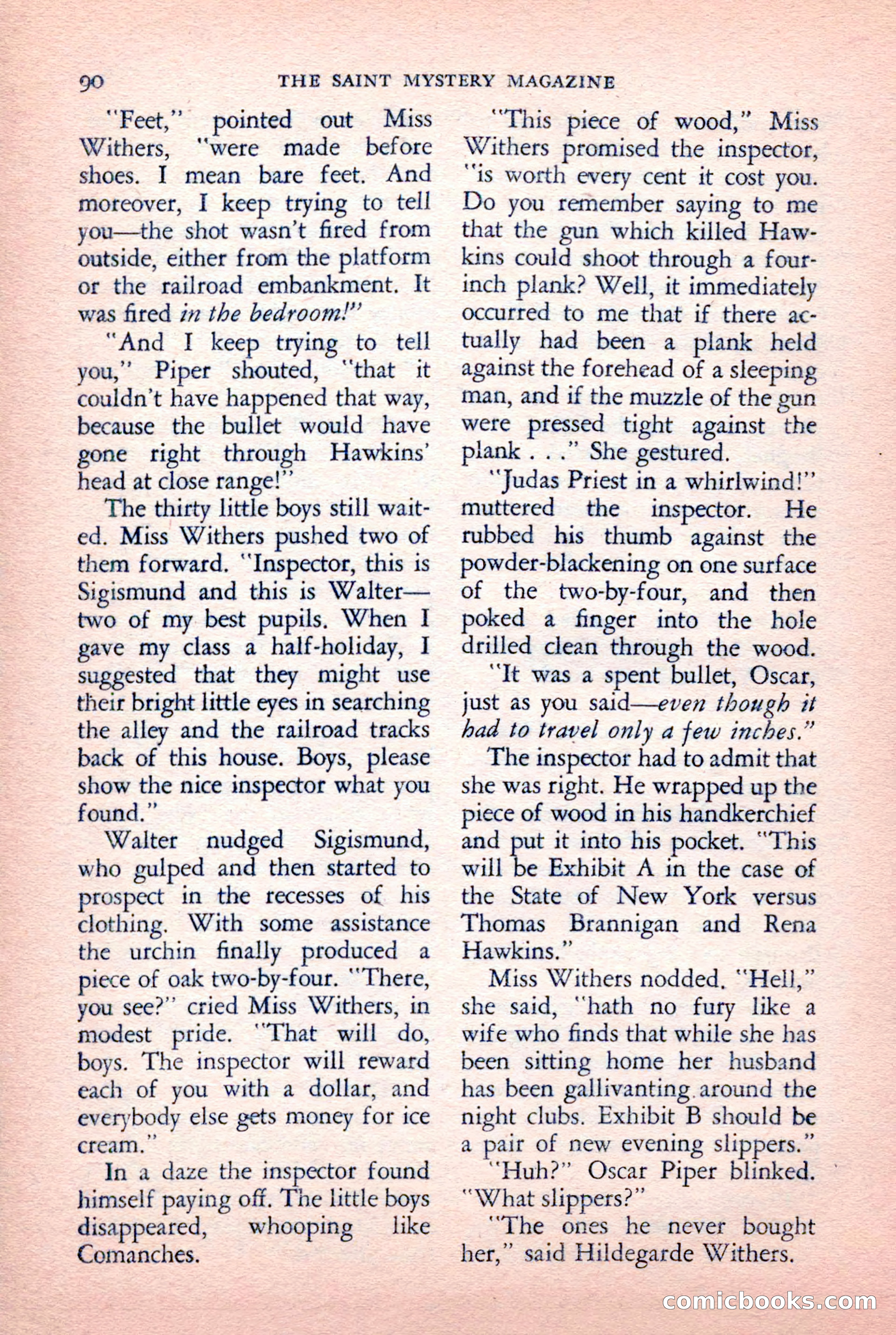 The Saint Mystery Magazine — page 92 of 132