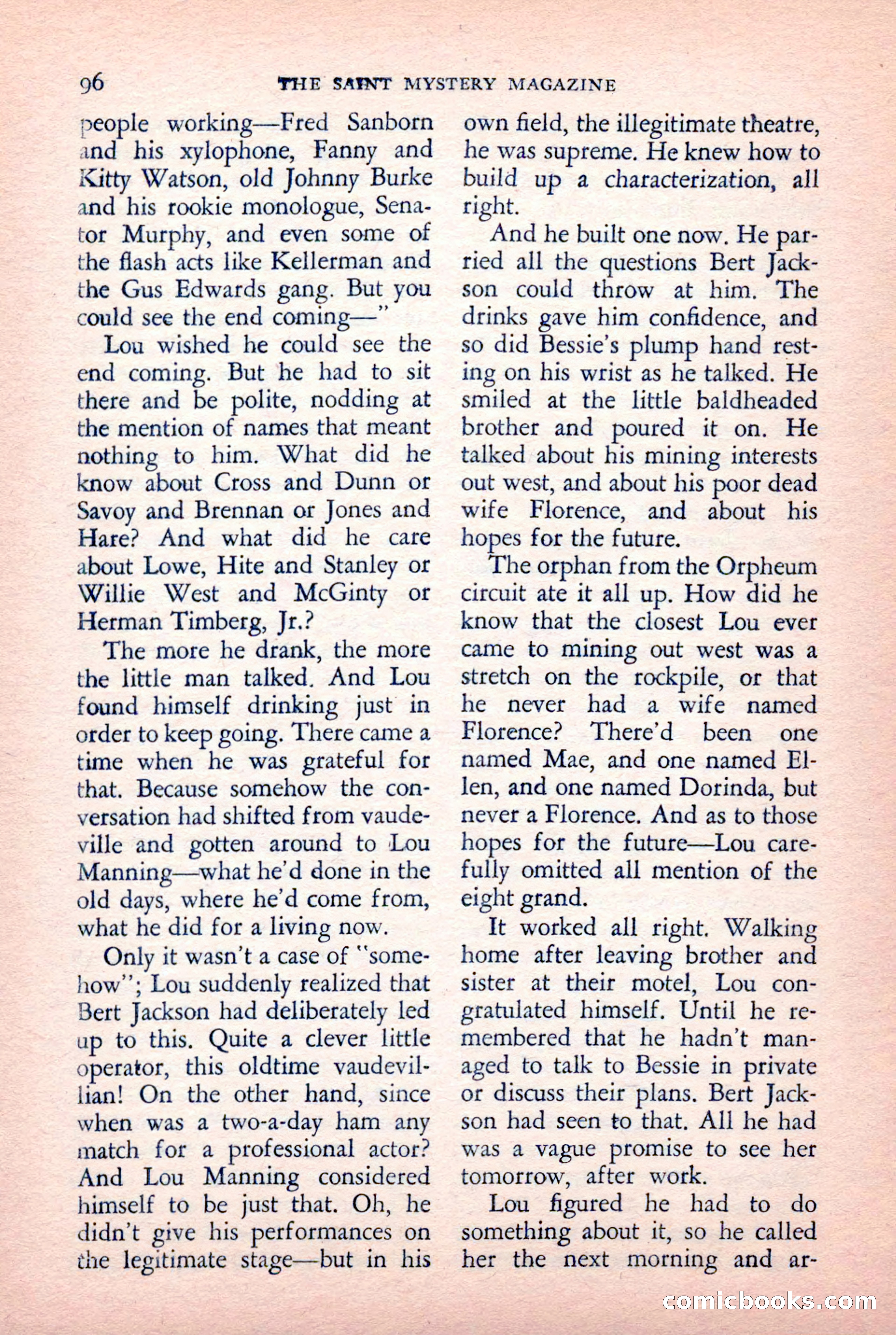 The Saint Mystery Magazine — page 98 of 132