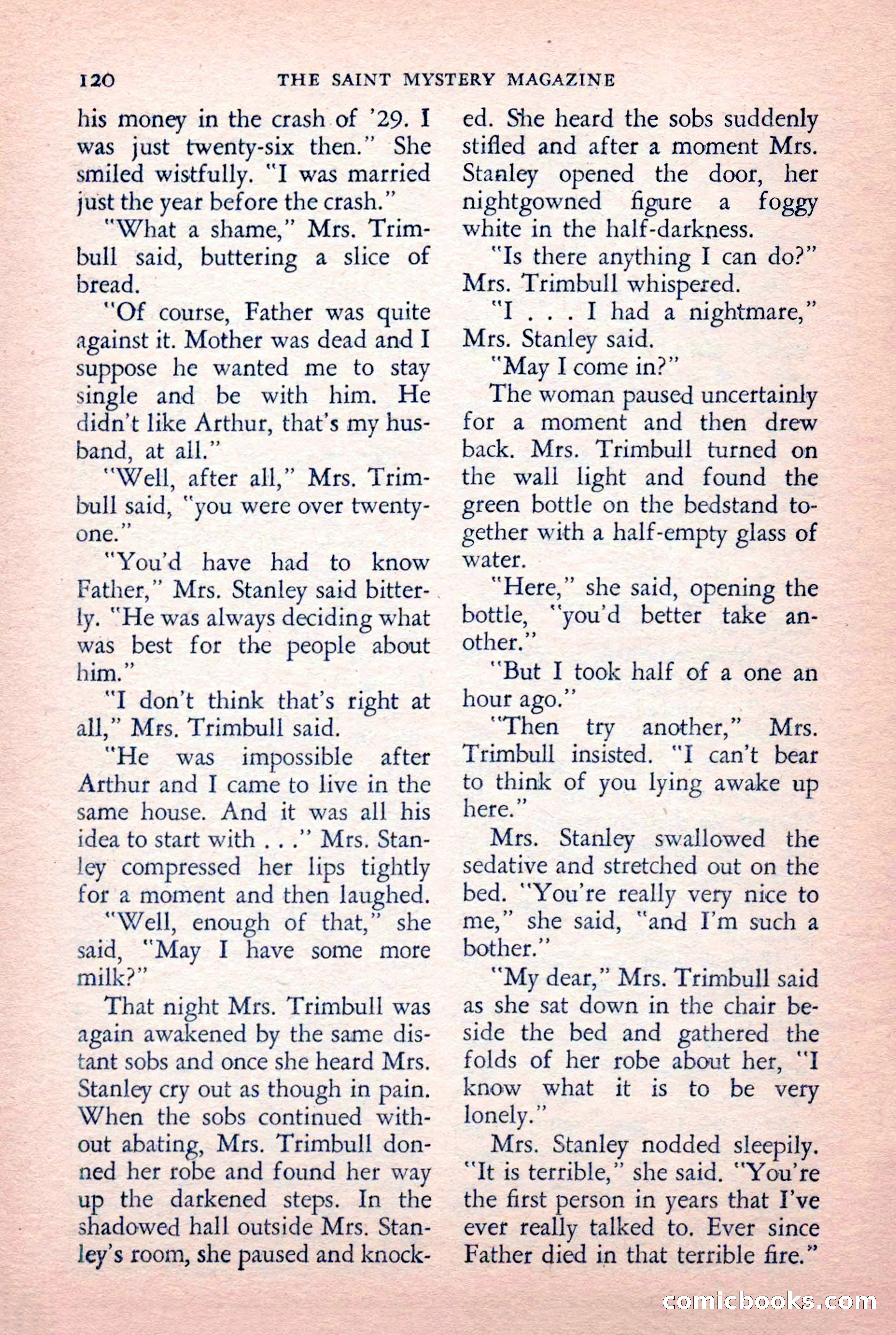 The Saint Mystery Magazine — page 122 of 132
