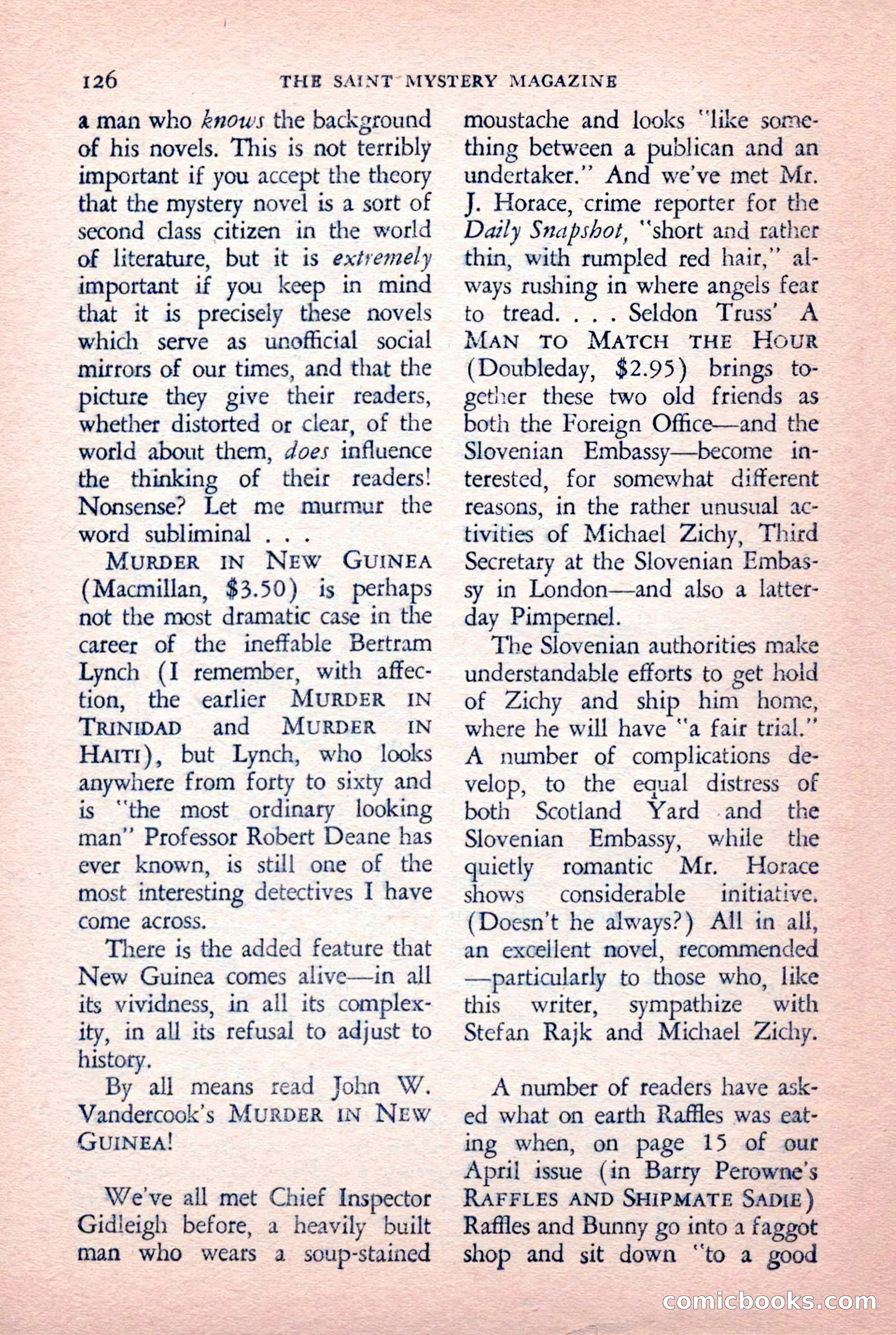 The Saint Mystery Magazine — page 128 of 132