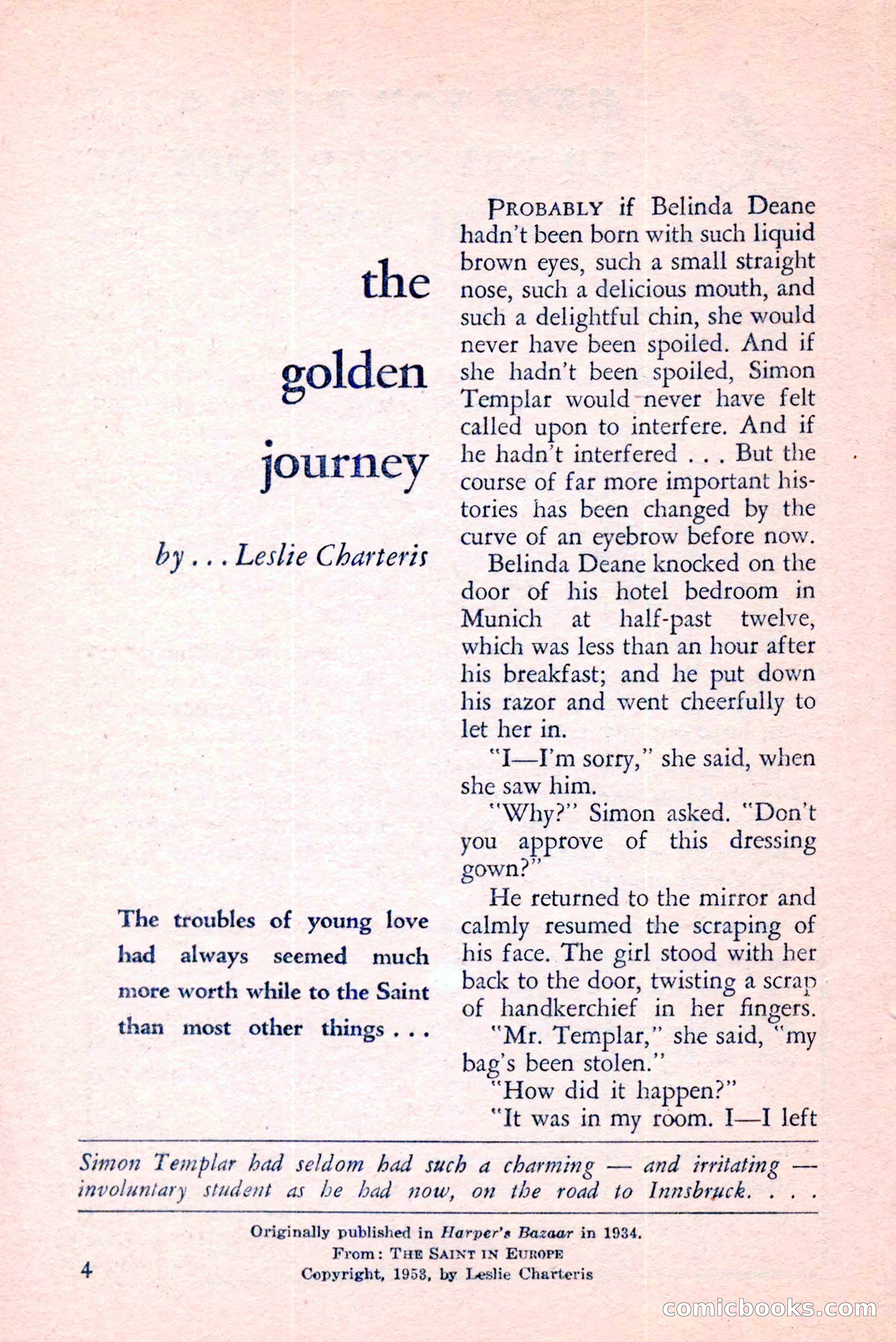 The Saint Mystery Magazine, August 1959 — page 6 of 132
