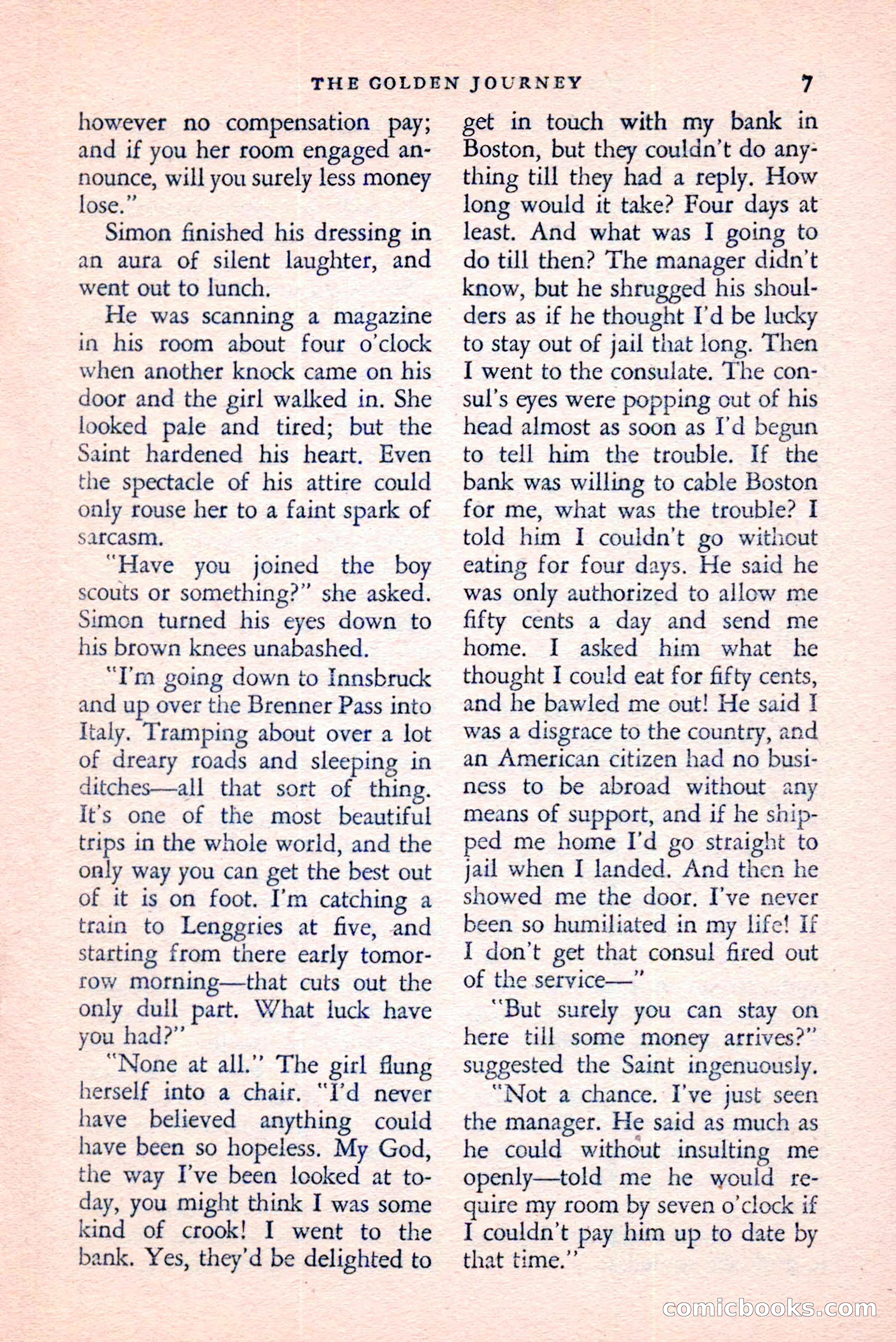 The Saint Mystery Magazine, August 1959 — page 9 of 132