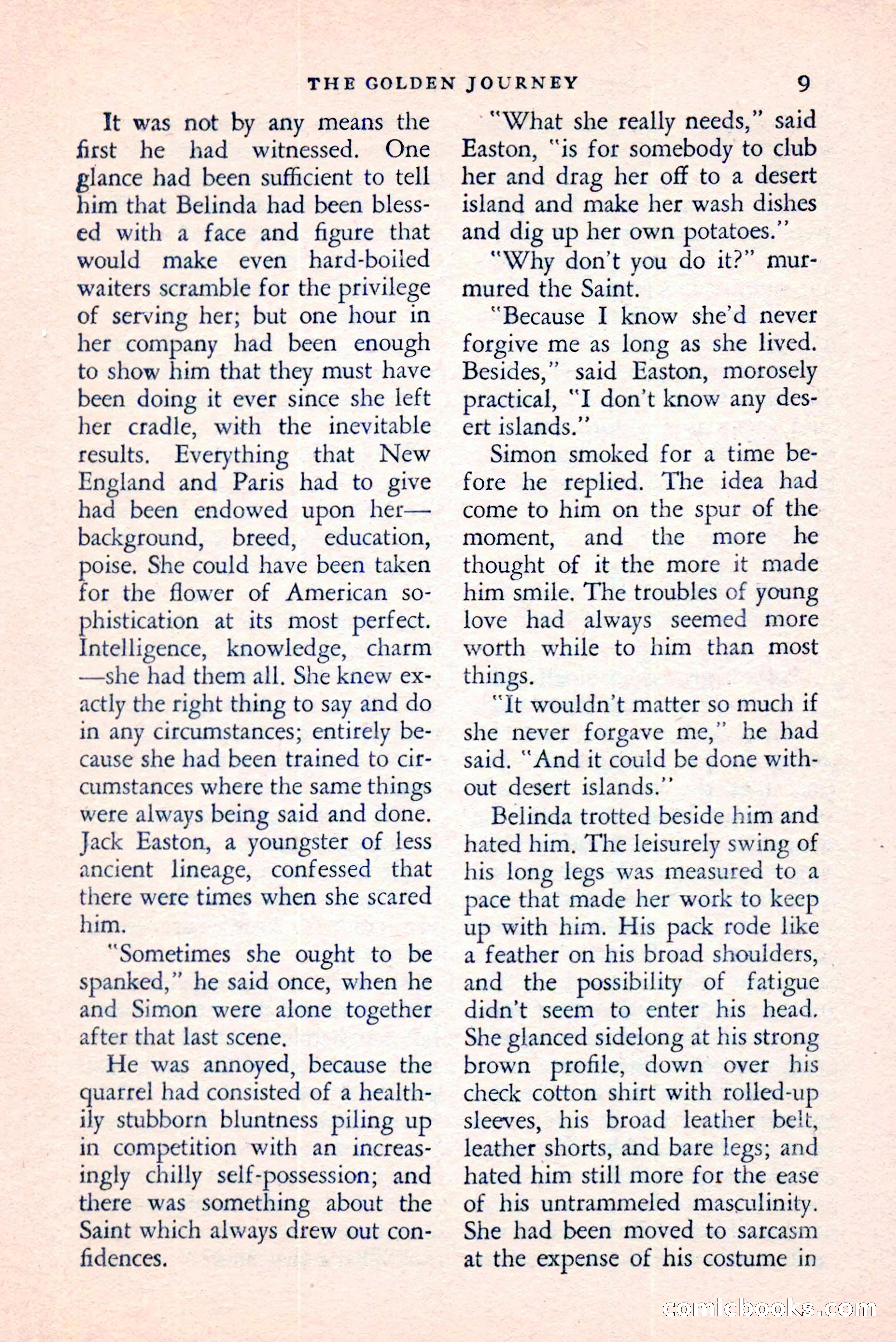 The Saint Mystery Magazine, August 1959 — page 11 of 132