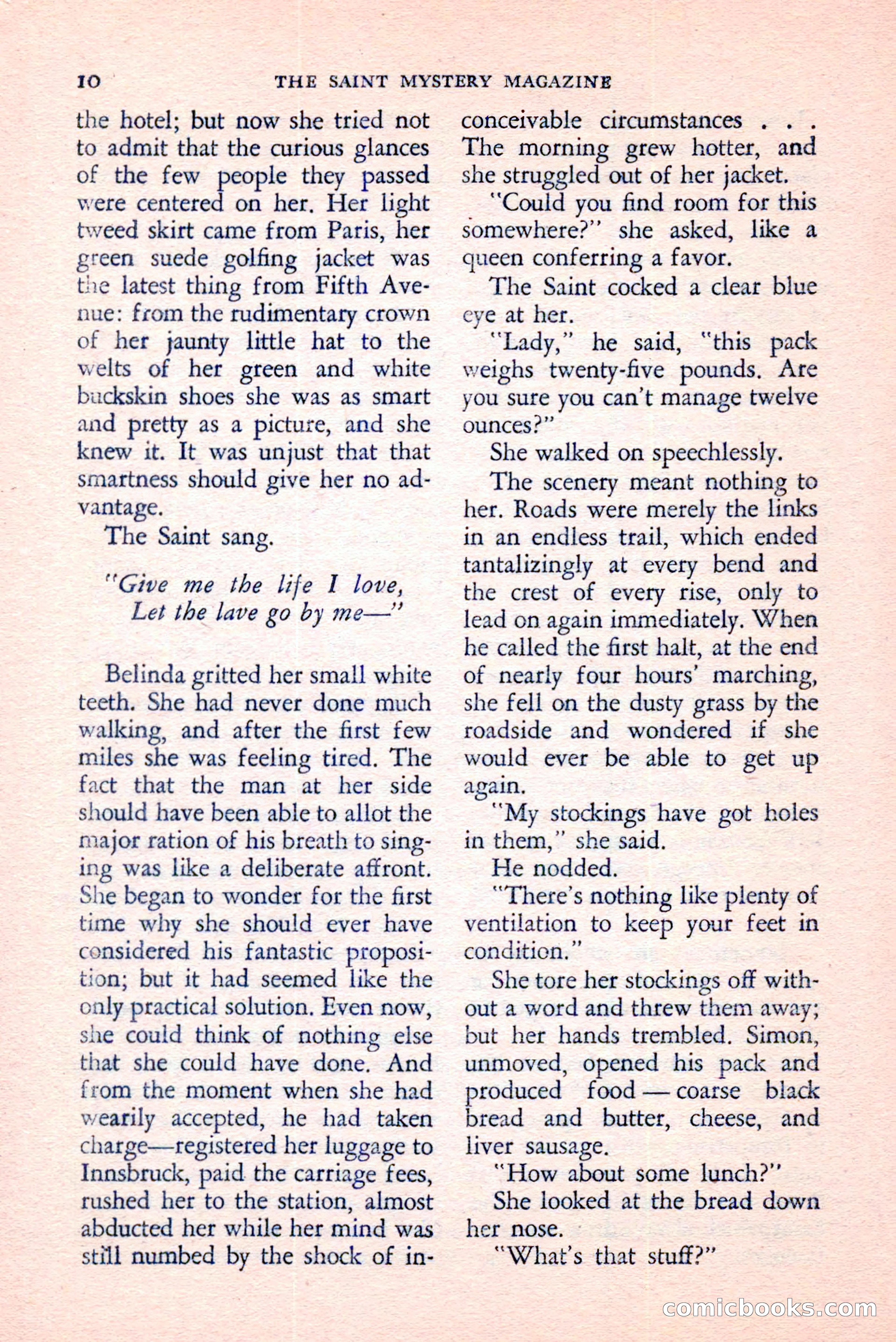The Saint Mystery Magazine, August 1959 — page 12 of 132