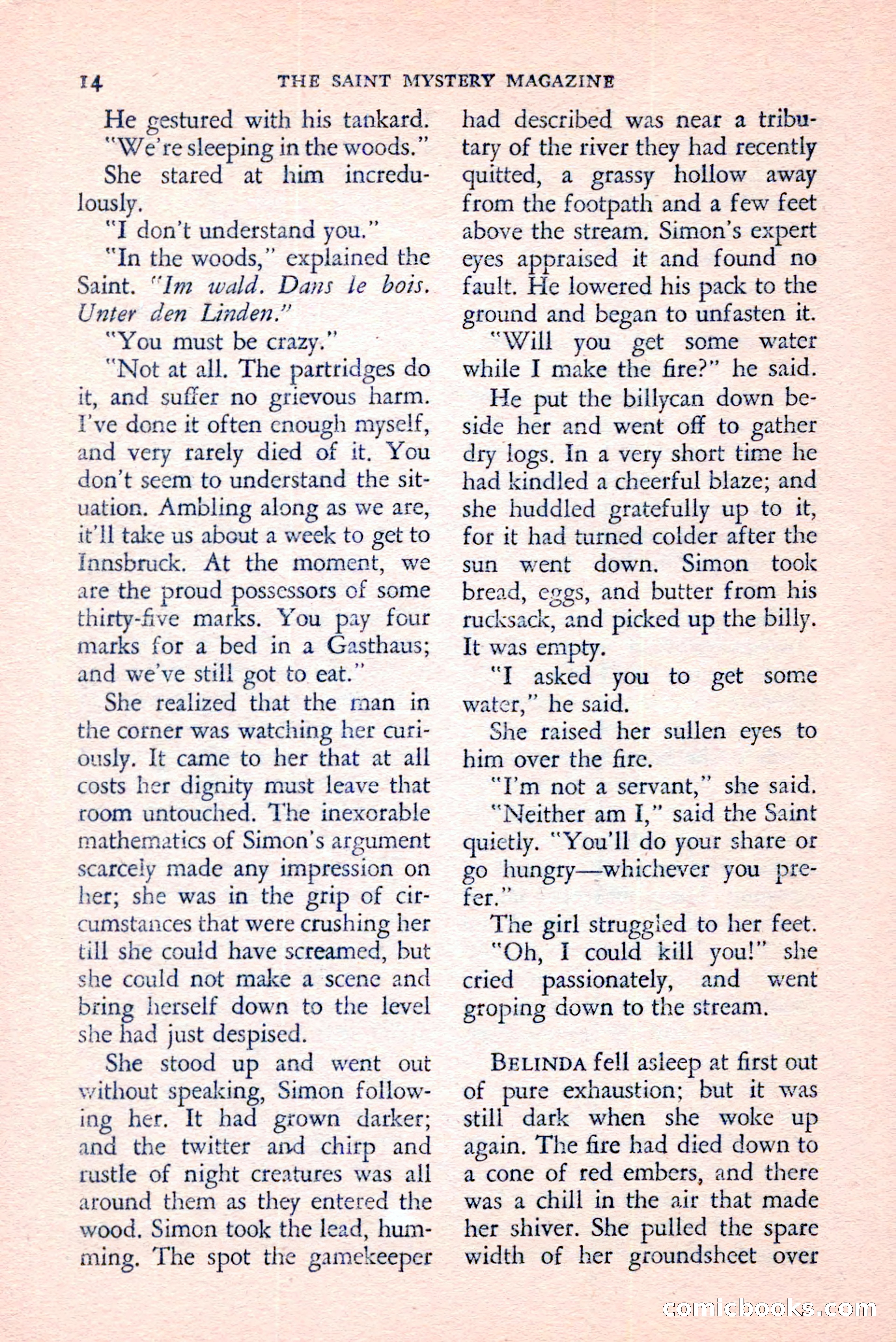 The Saint Mystery Magazine, August 1959 — page 16 of 132