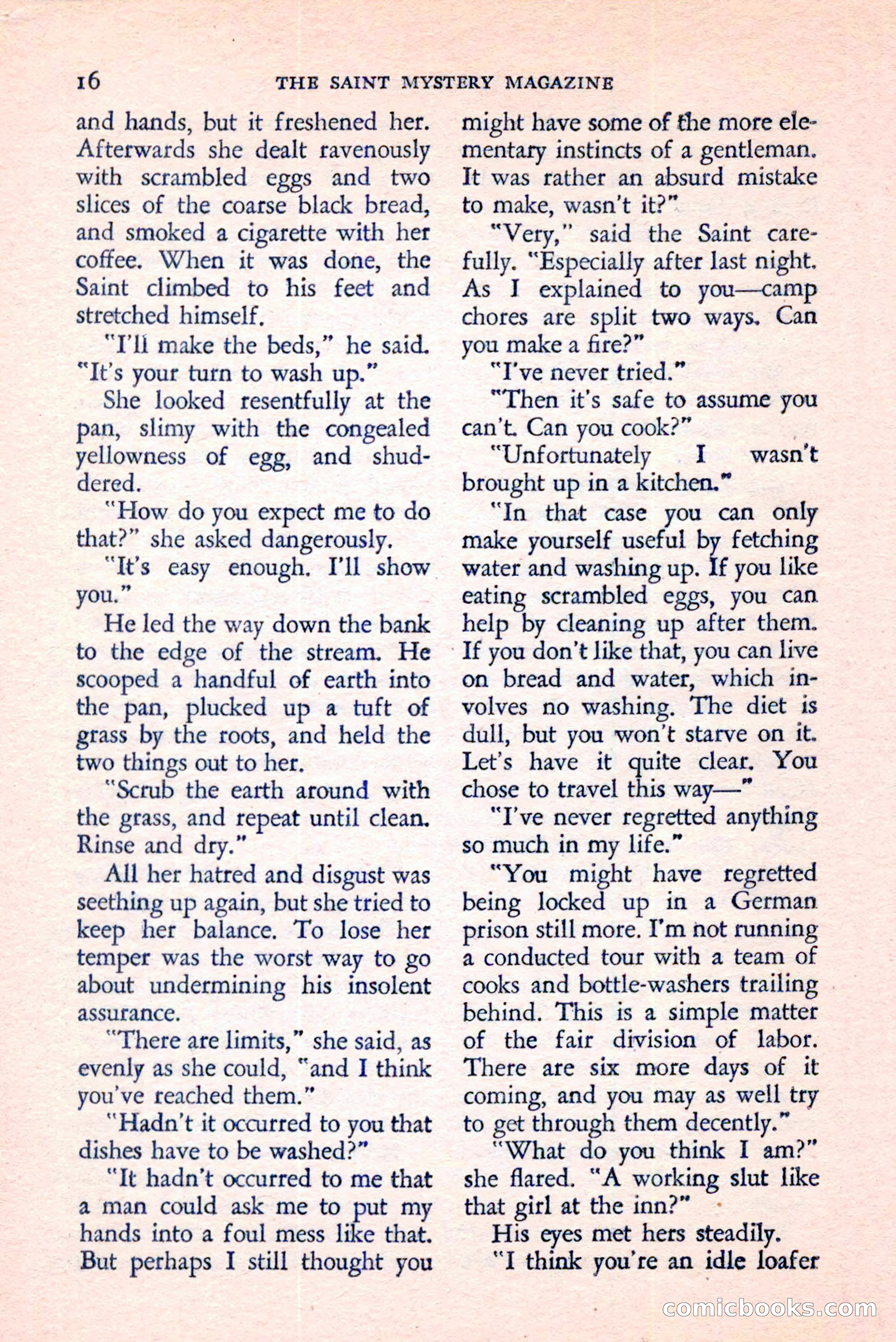 The Saint Mystery Magazine, August 1959 — page 18 of 132