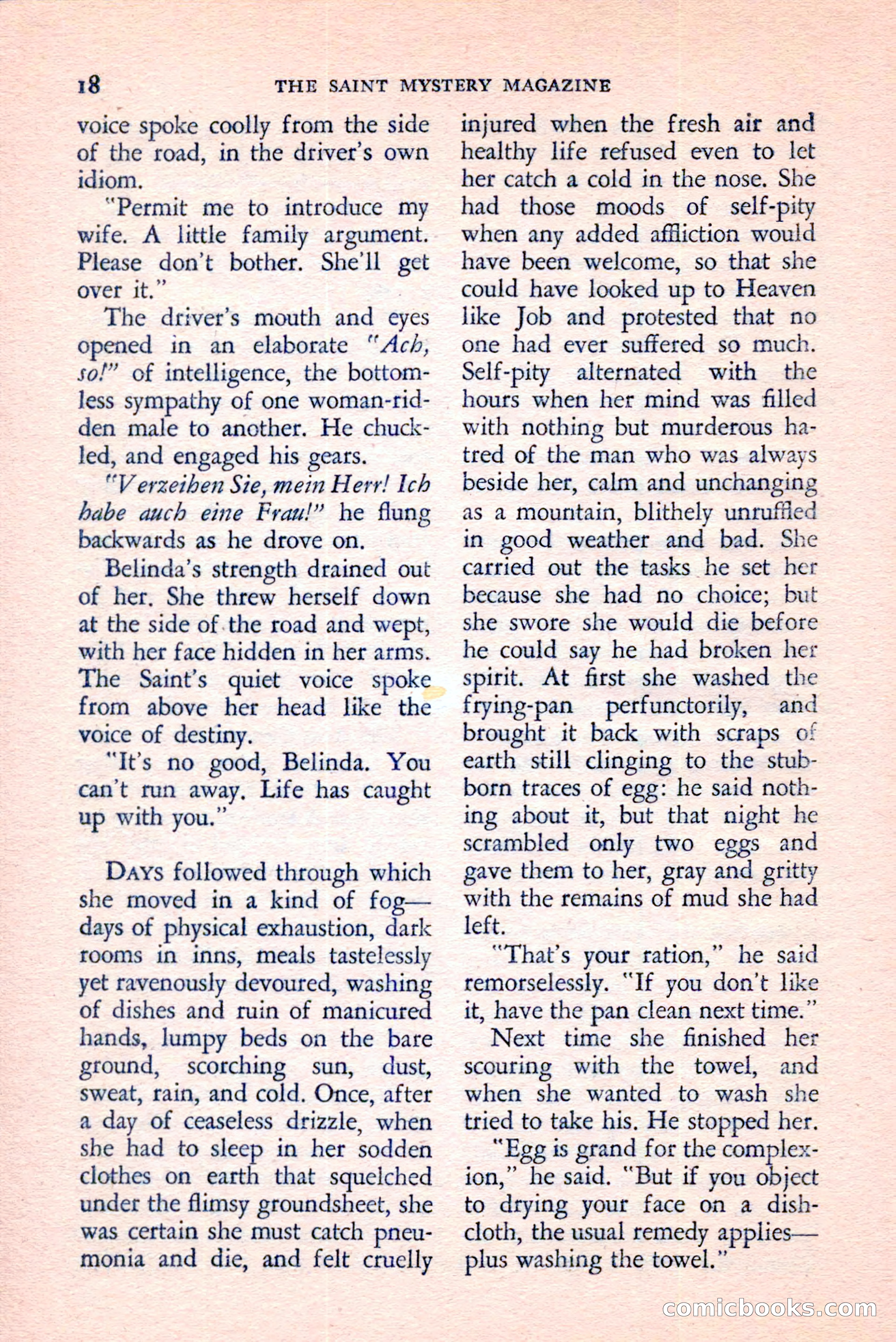 The Saint Mystery Magazine, August 1959 — page 20 of 132