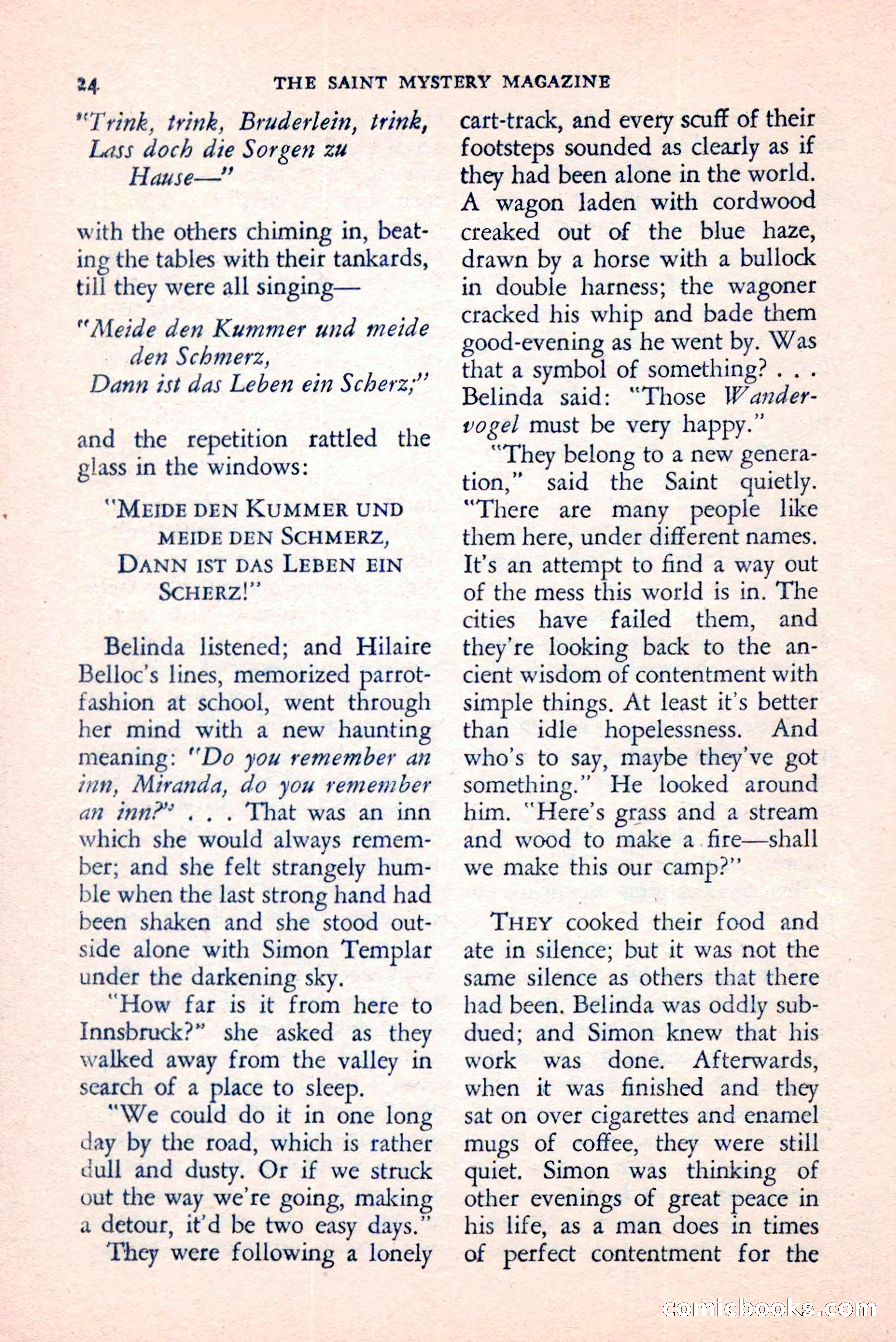 The Saint Mystery Magazine, August 1959 — page 26 of 132