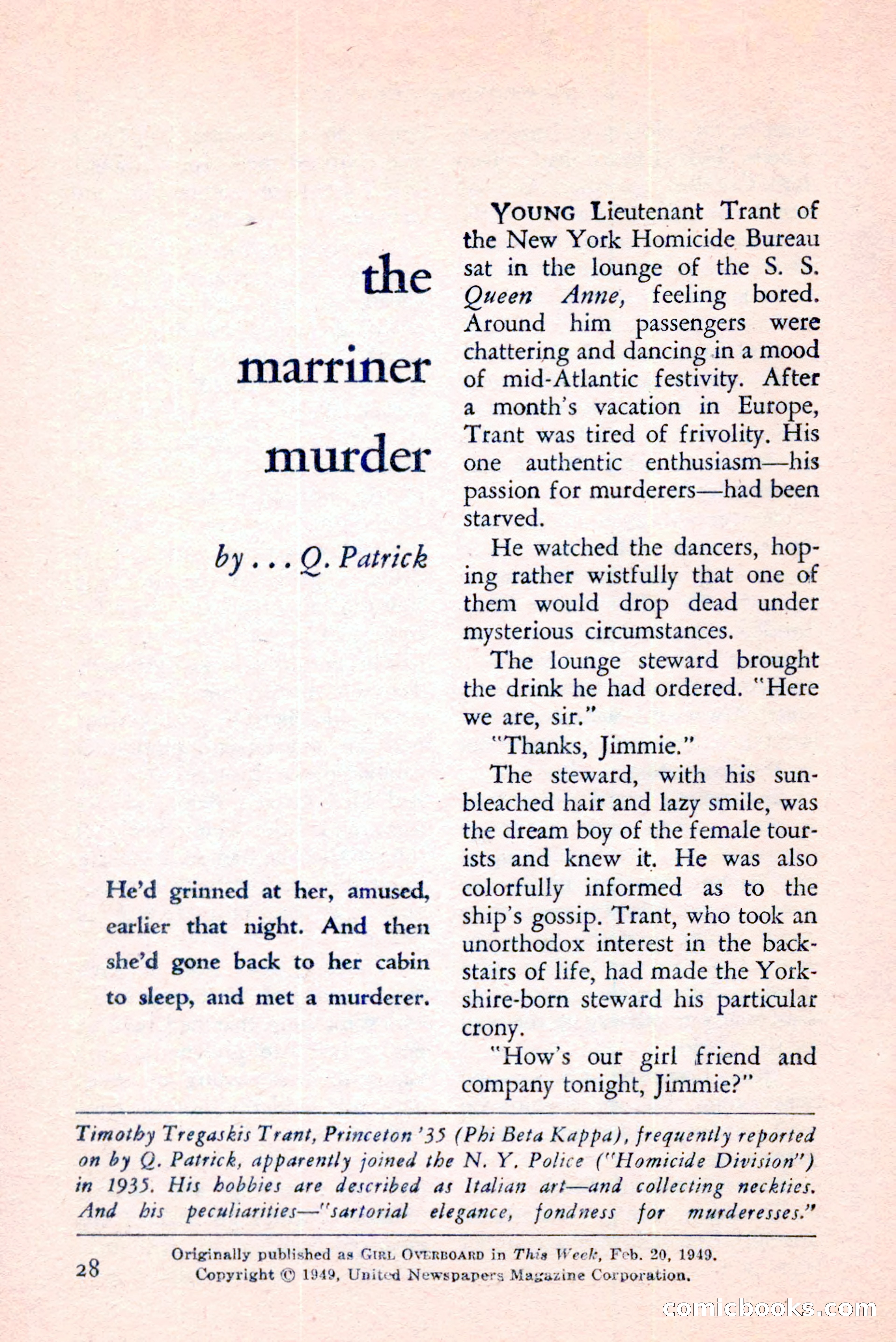 The Saint Mystery Magazine, August 1959 — page 30 of 132