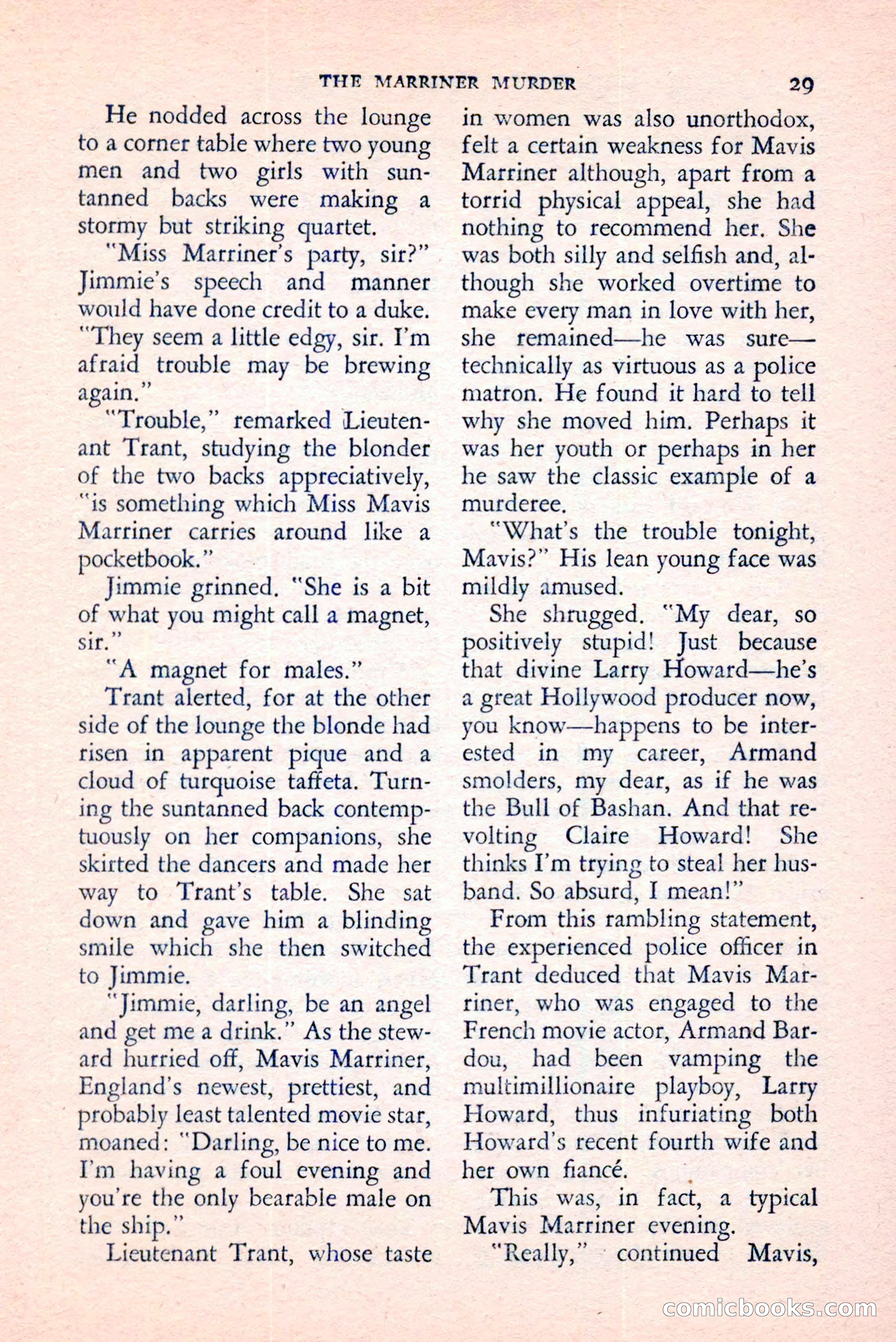 The Saint Mystery Magazine, August 1959 — page 31 of 132