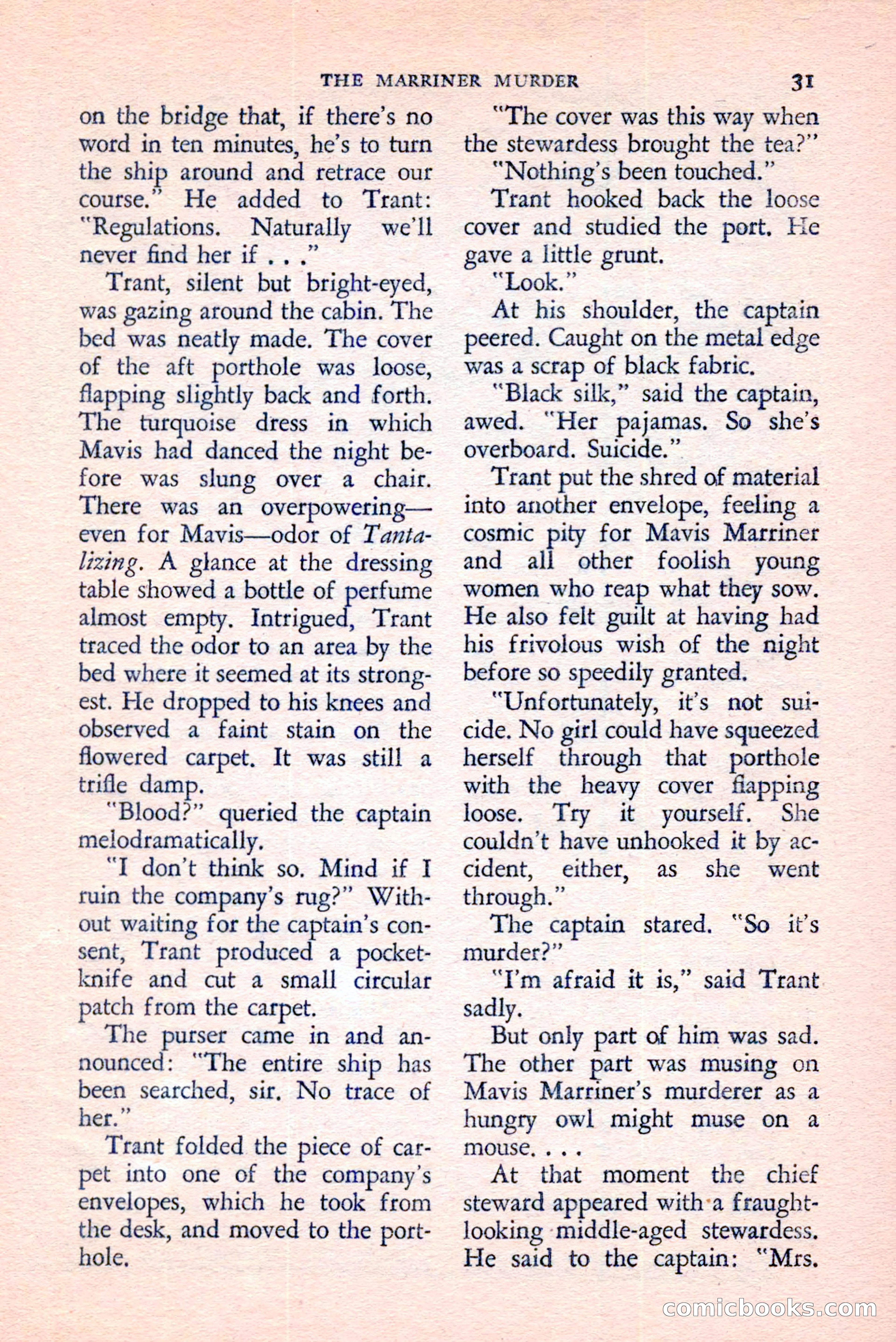 The Saint Mystery Magazine, August 1959 — page 33 of 132