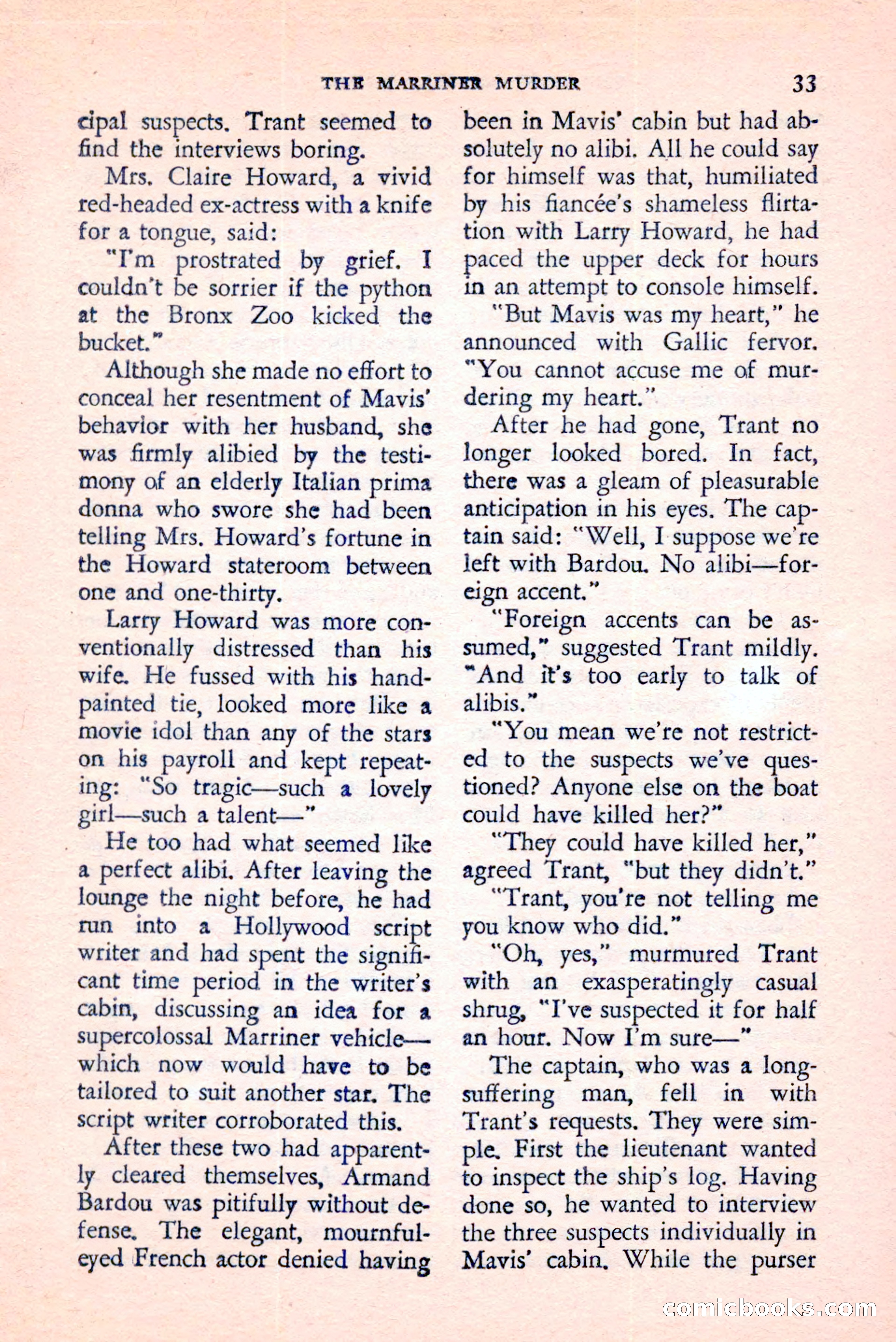 The Saint Mystery Magazine, August 1959 — page 35 of 132
