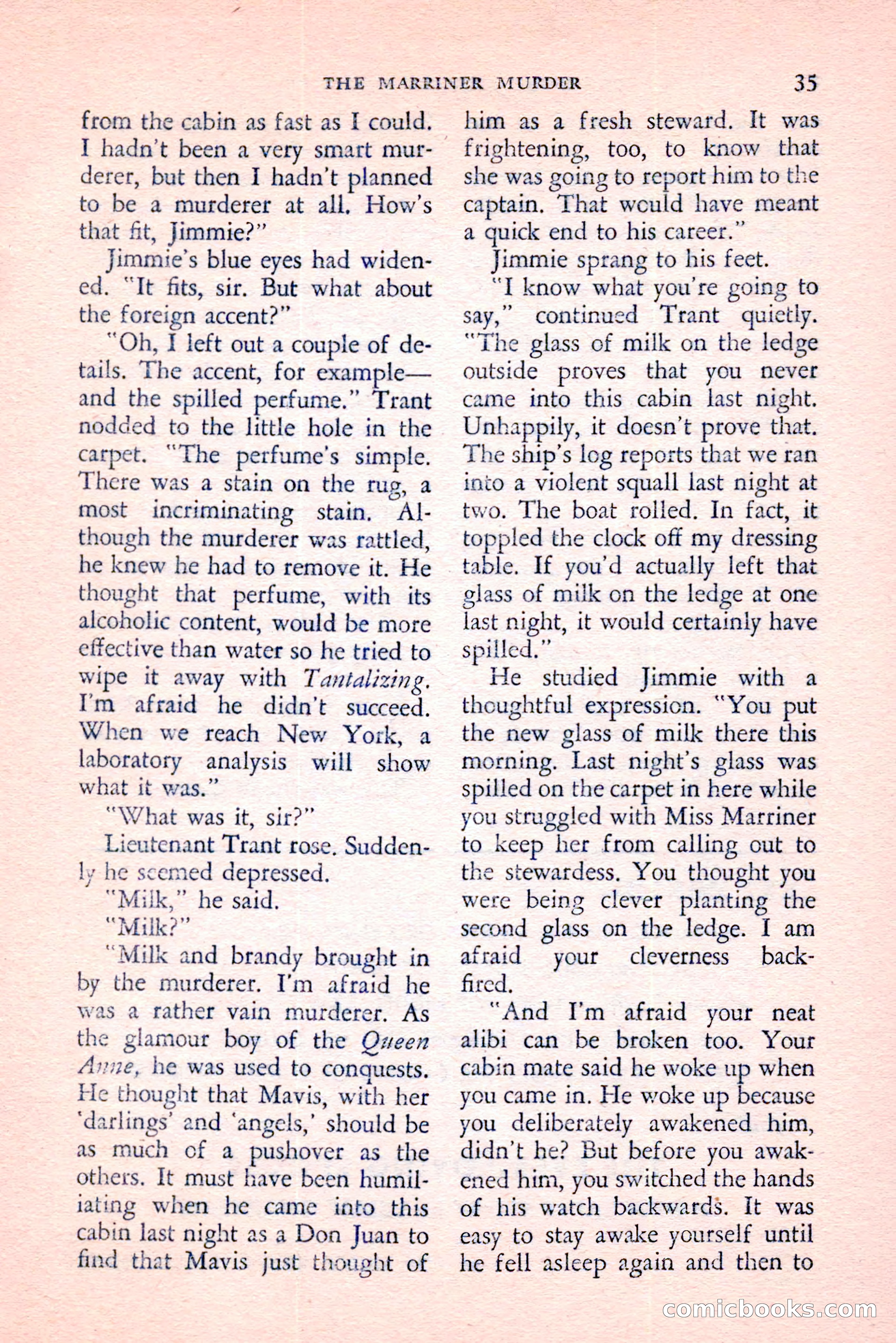The Saint Mystery Magazine, August 1959 — page 37 of 132