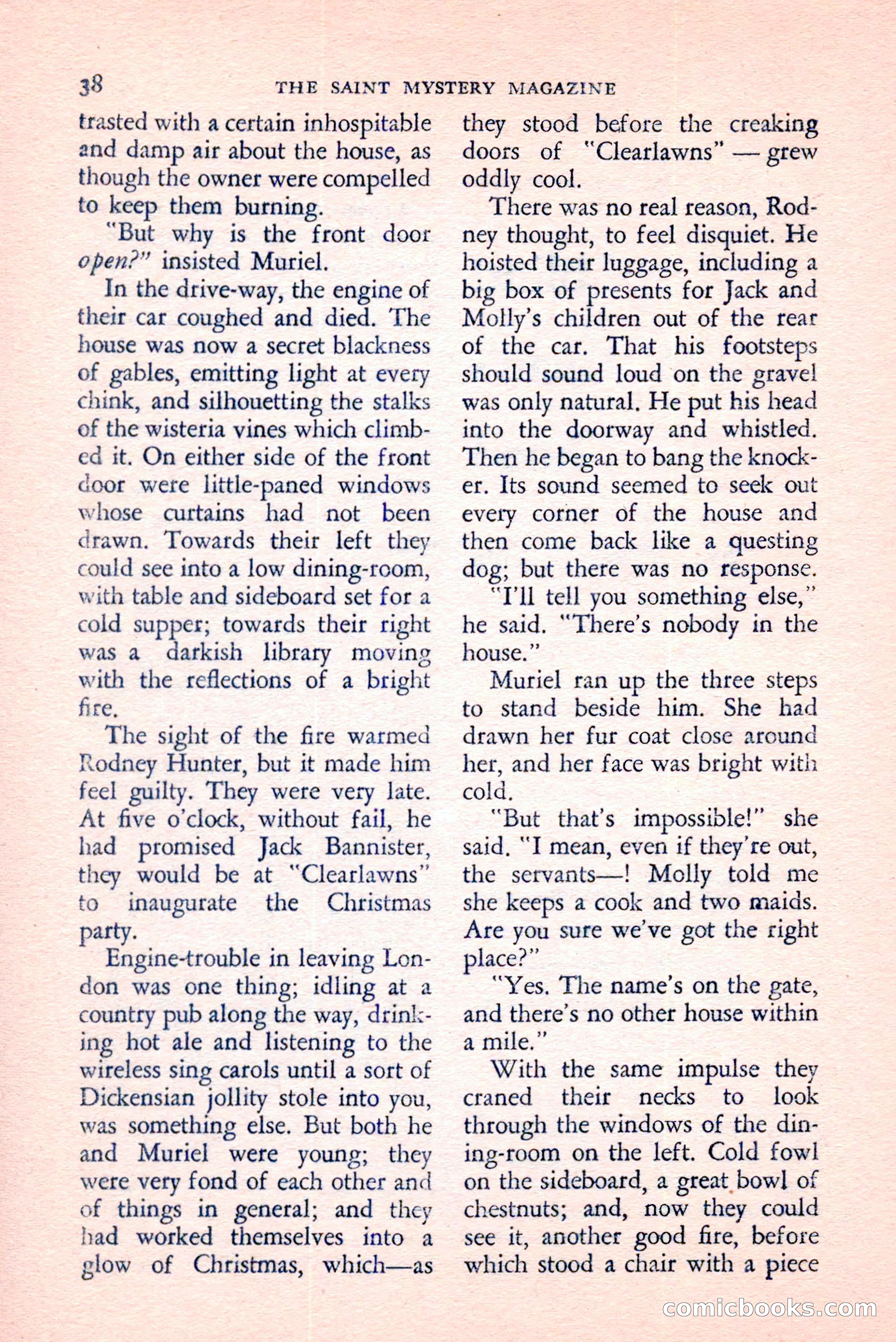 The Saint Mystery Magazine, August 1959 — page 40 of 132