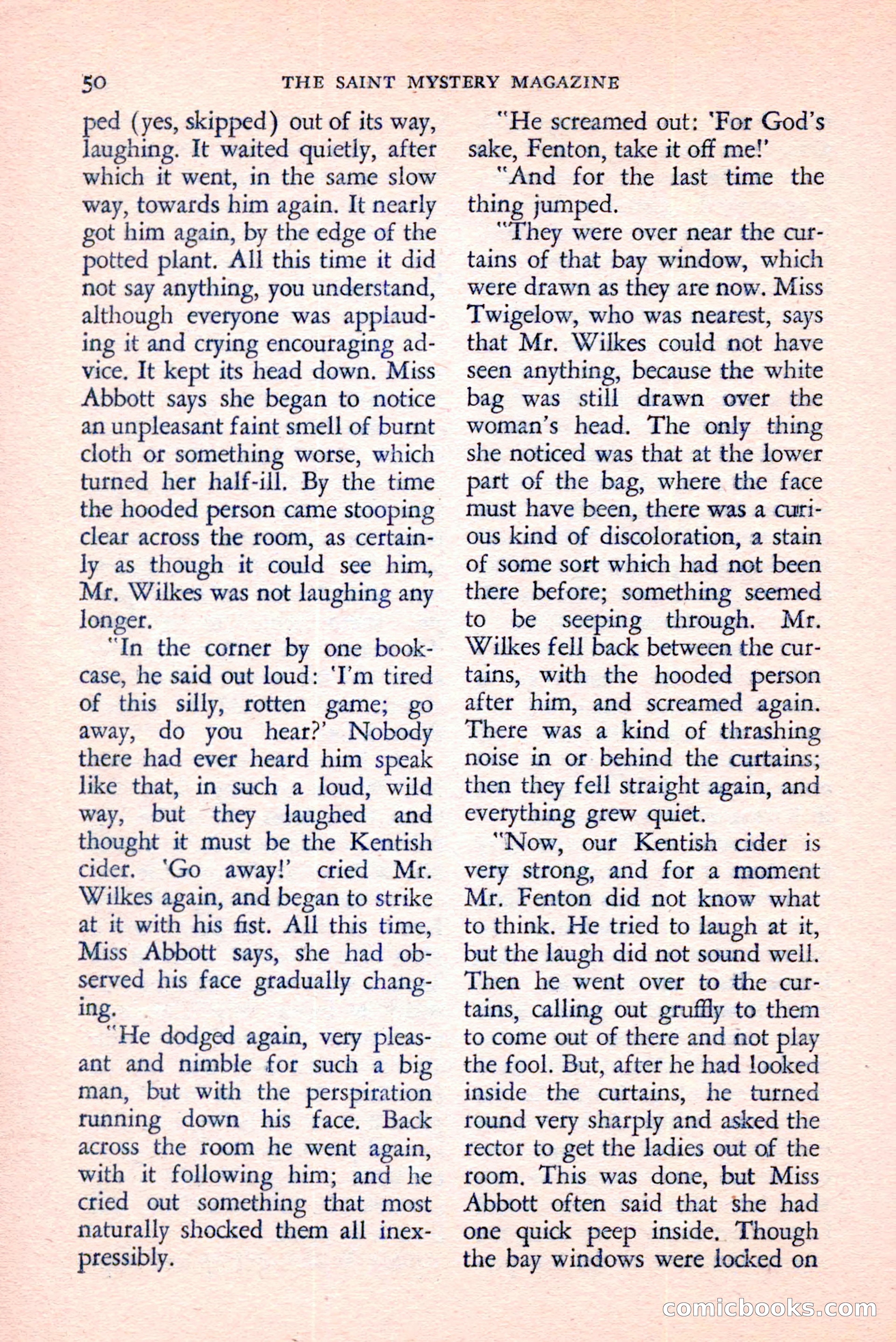 The Saint Mystery Magazine, August 1959 — page 52 of 132