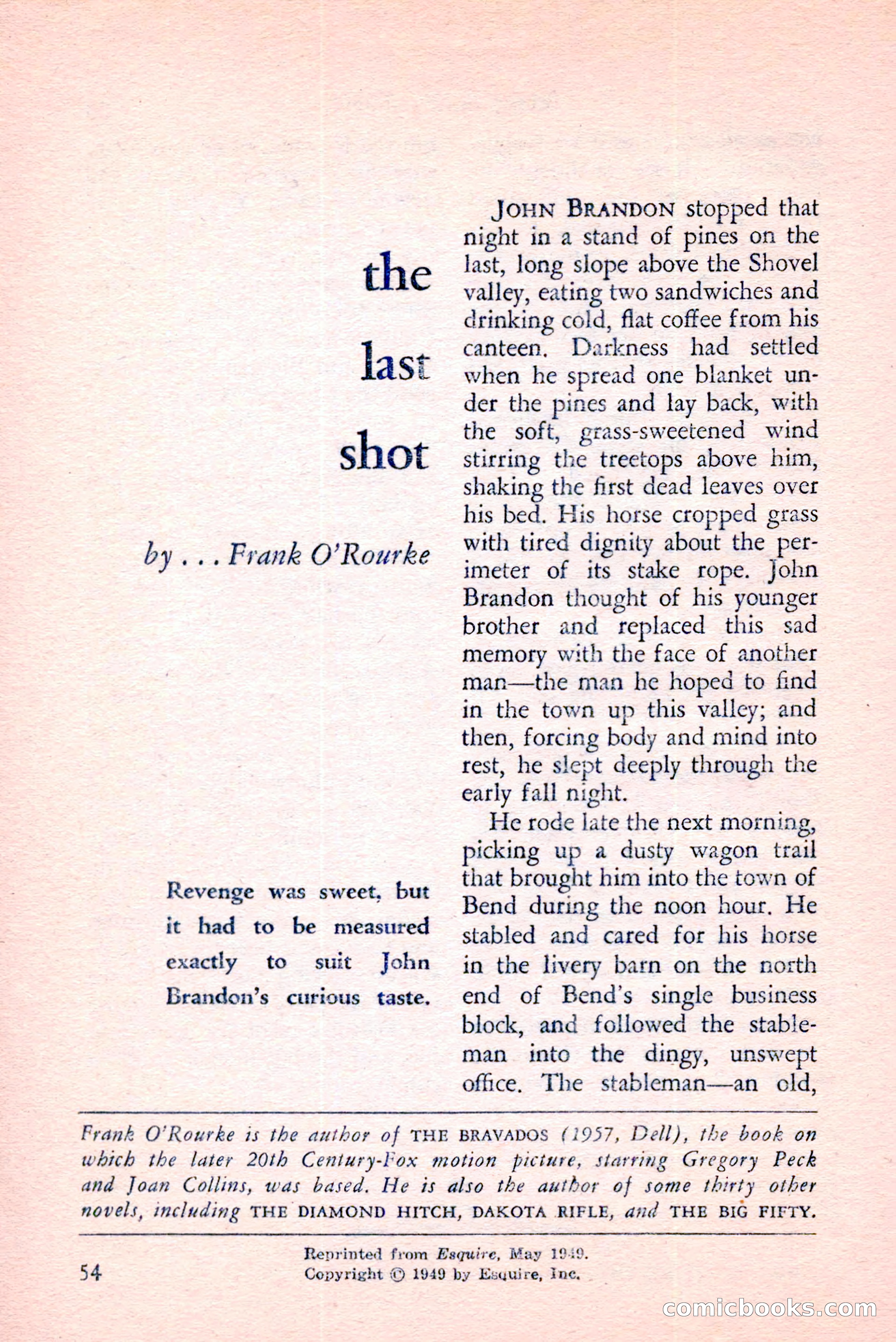 The Saint Mystery Magazine, August 1959 — page 56 of 132
