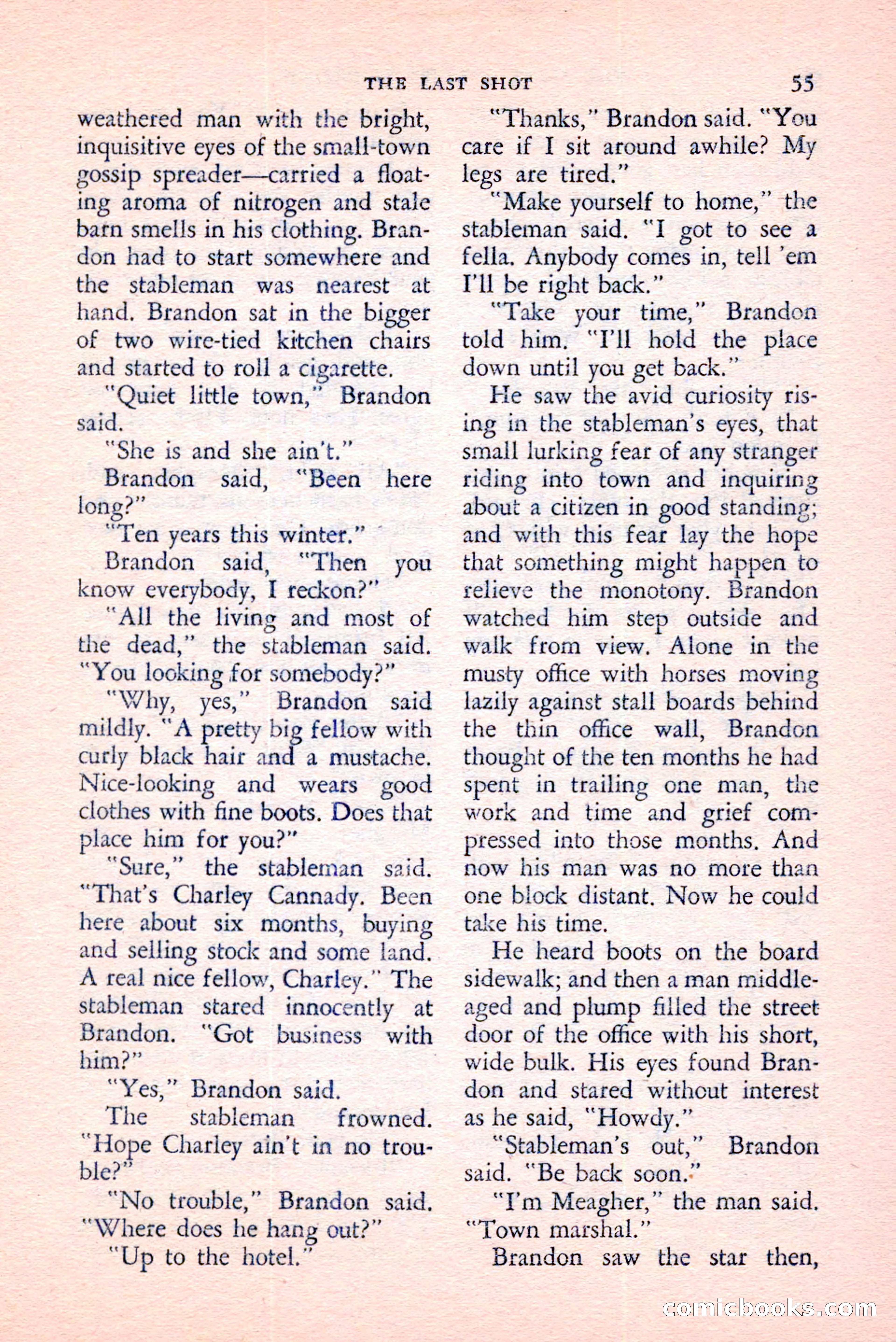 The Saint Mystery Magazine, August 1959 — page 57 of 132