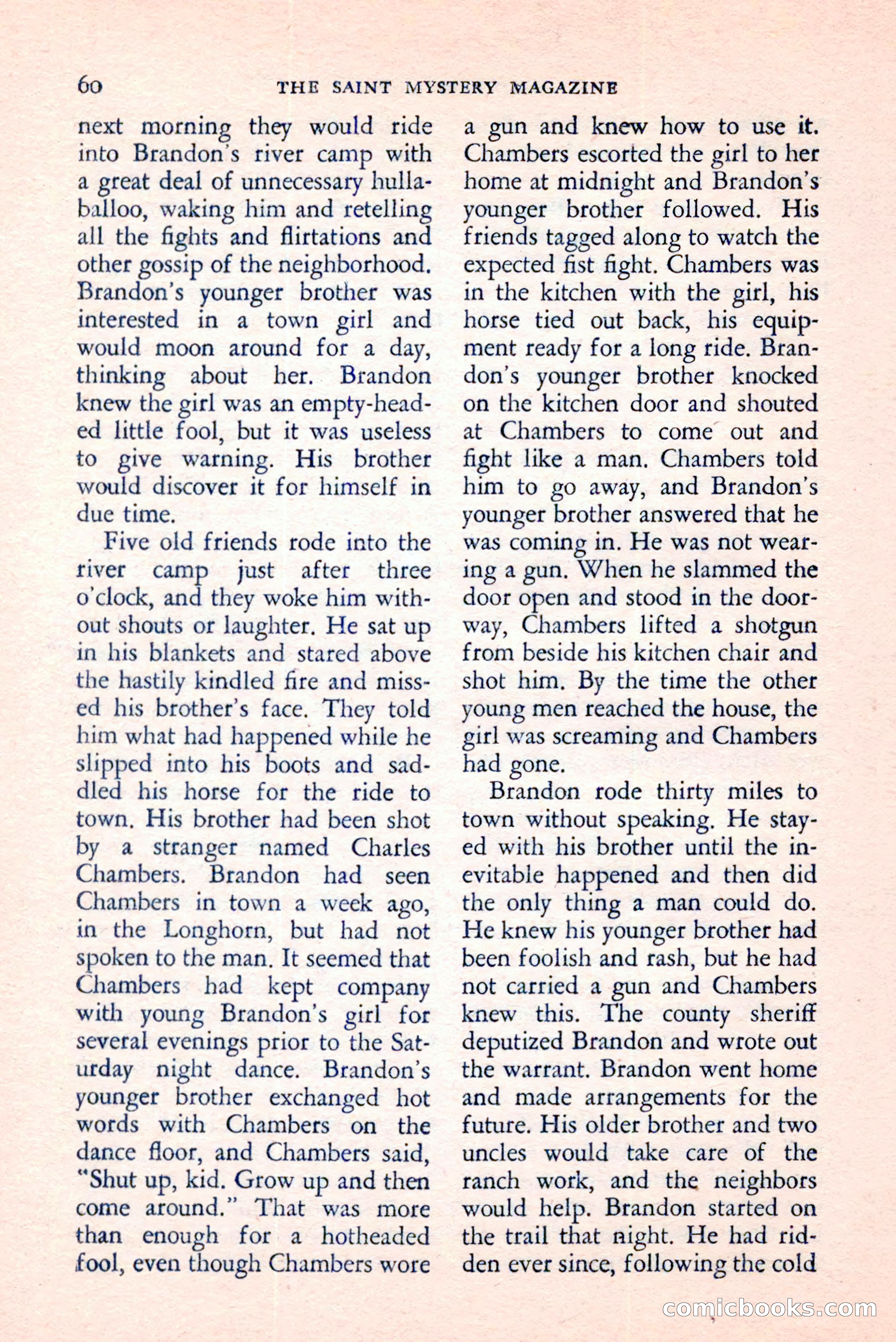 The Saint Mystery Magazine, August 1959 — page 62 of 132