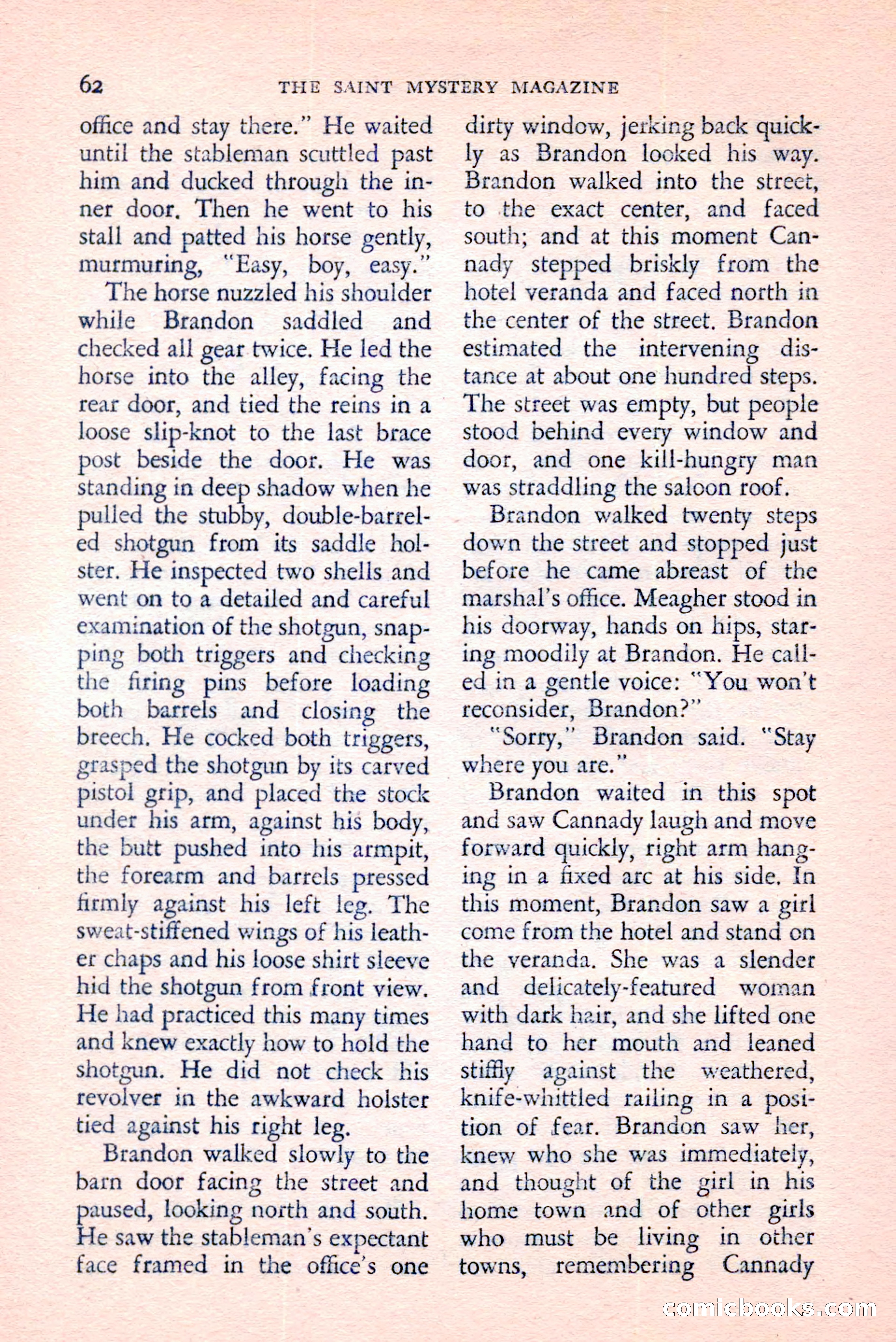 The Saint Mystery Magazine, August 1959 — page 64 of 132