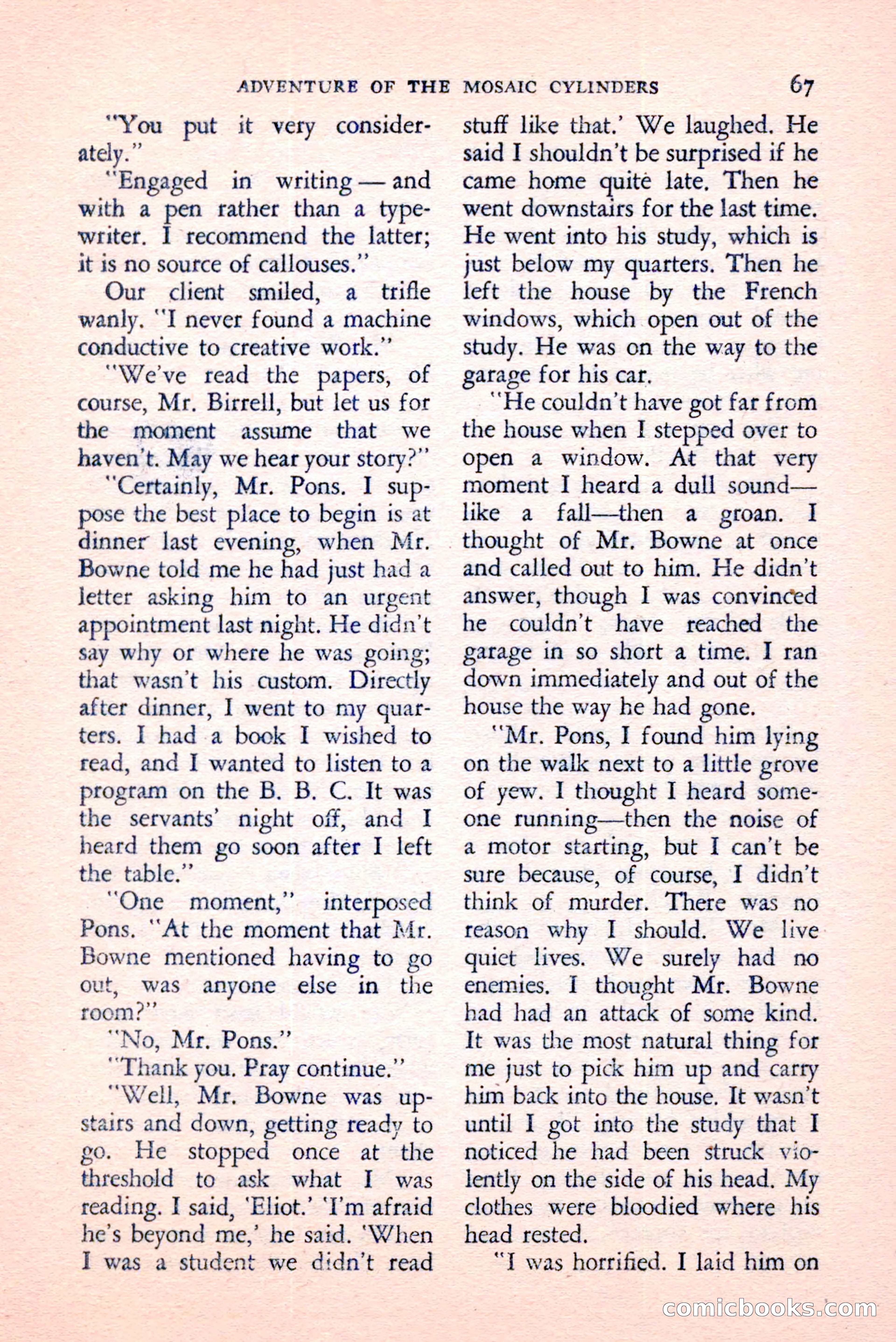 The Saint Mystery Magazine, August 1959 — page 69 of 132