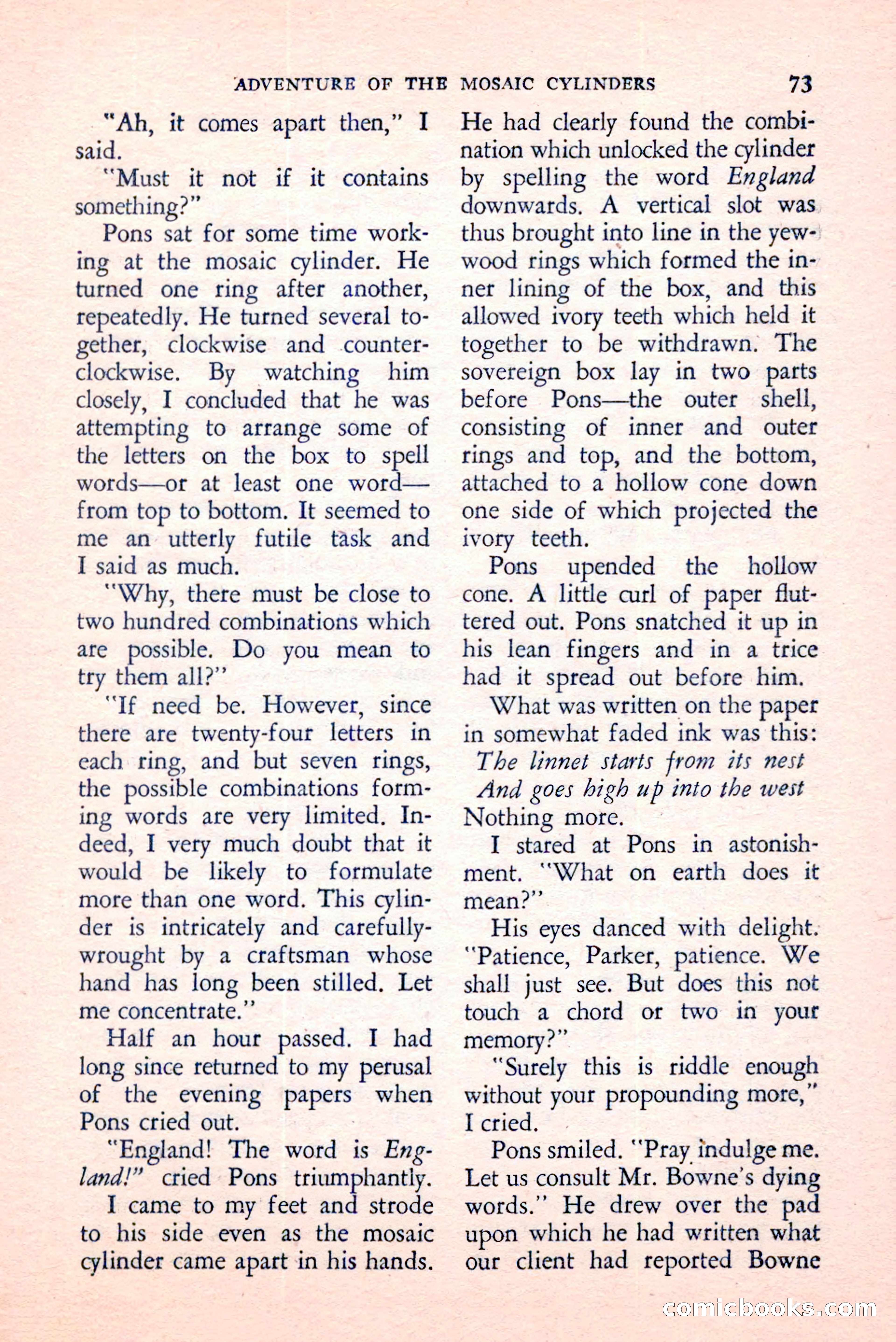 The Saint Mystery Magazine, August 1959 — page 75 of 132
