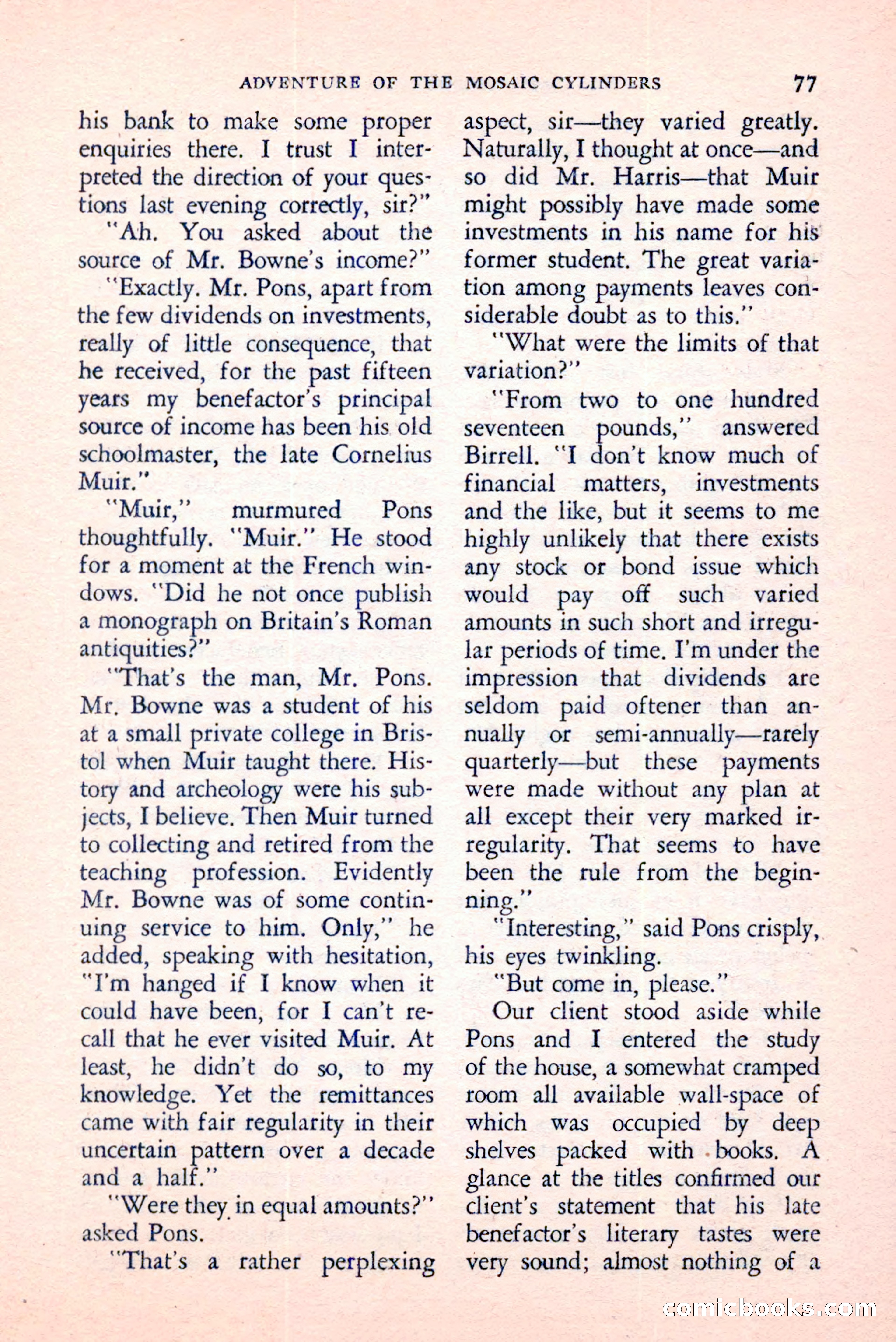 The Saint Mystery Magazine, August 1959 — page 79 of 132