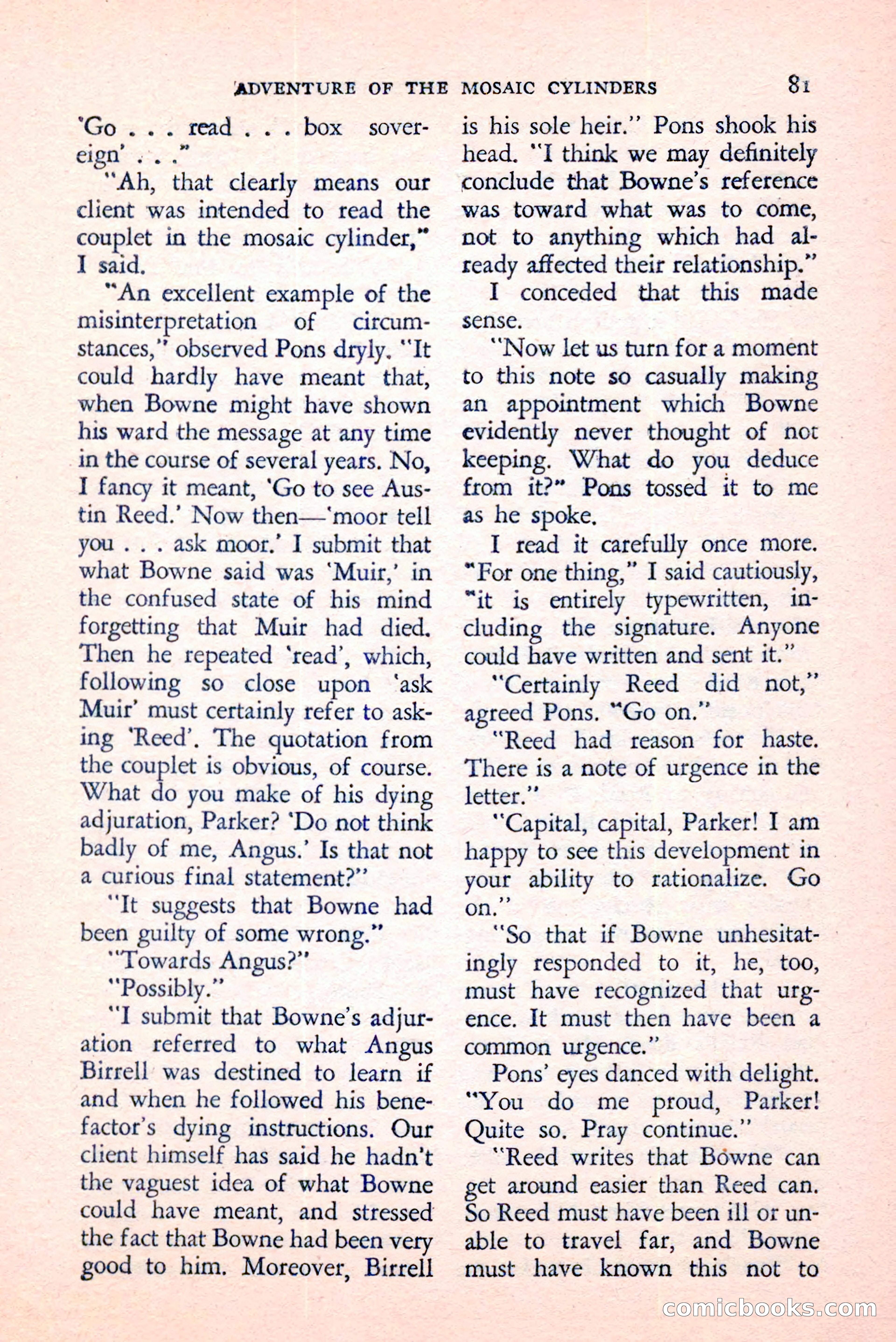 The Saint Mystery Magazine, August 1959 — page 83 of 132