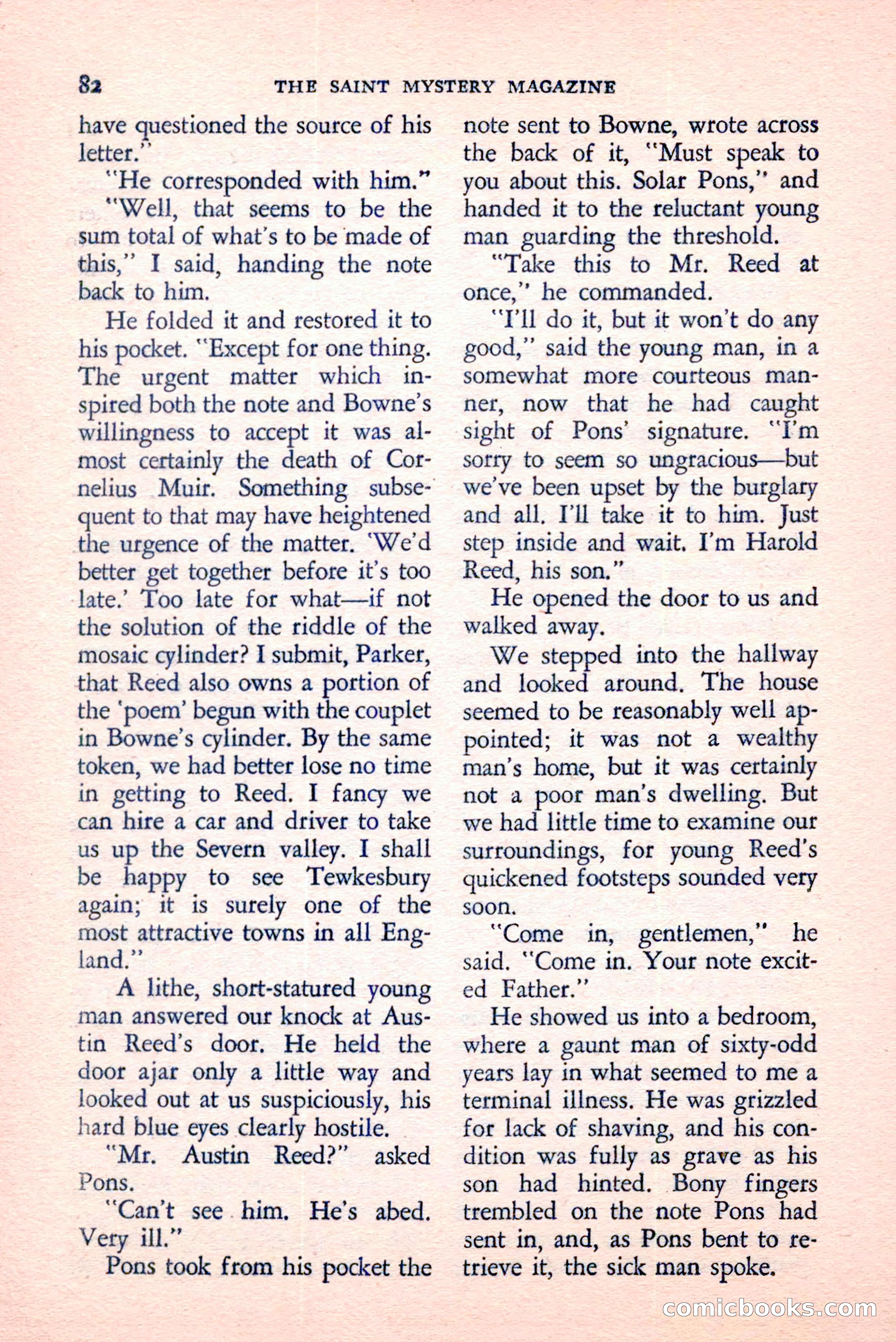 The Saint Mystery Magazine, August 1959 — page 84 of 132
