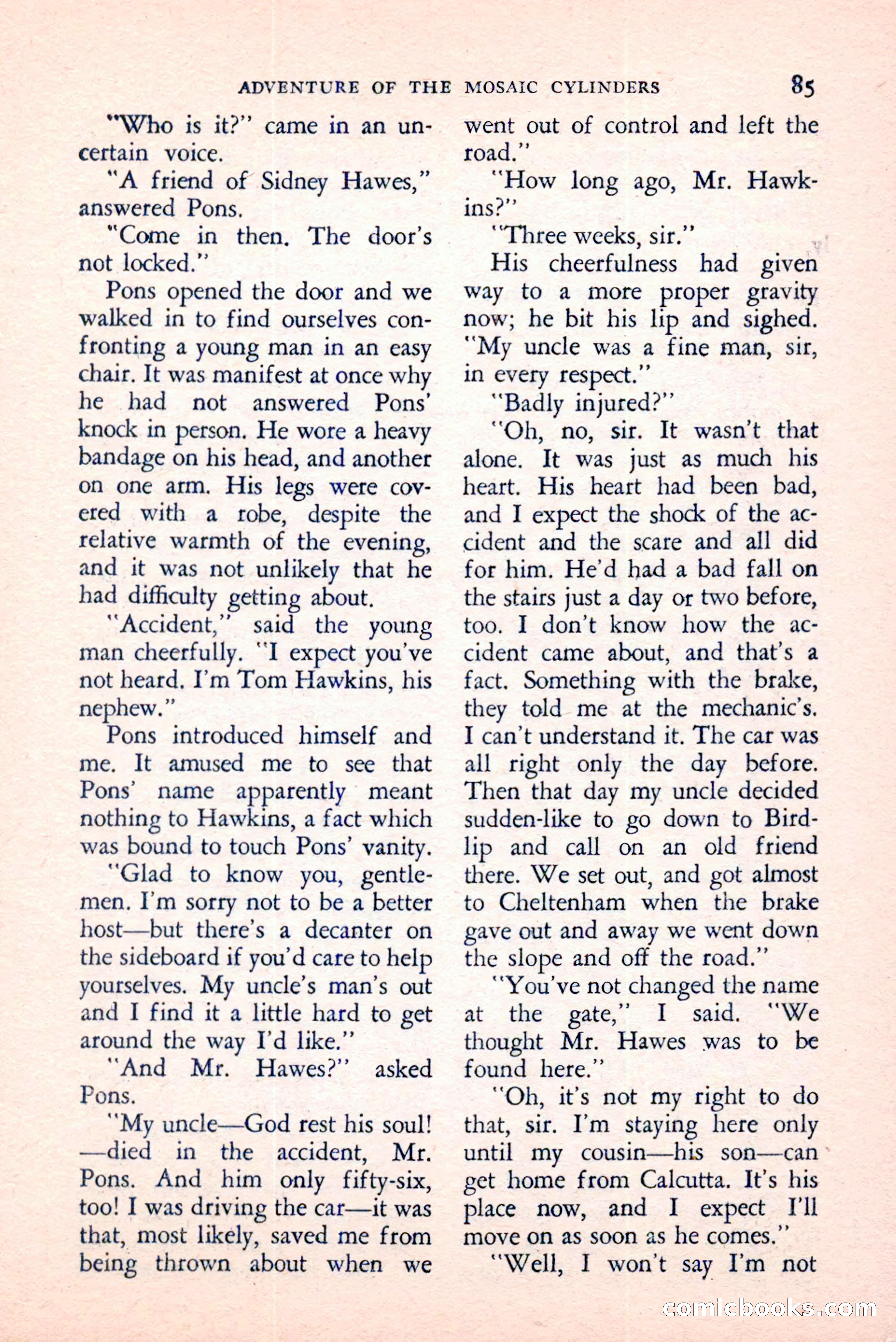 The Saint Mystery Magazine, August 1959 — page 87 of 132