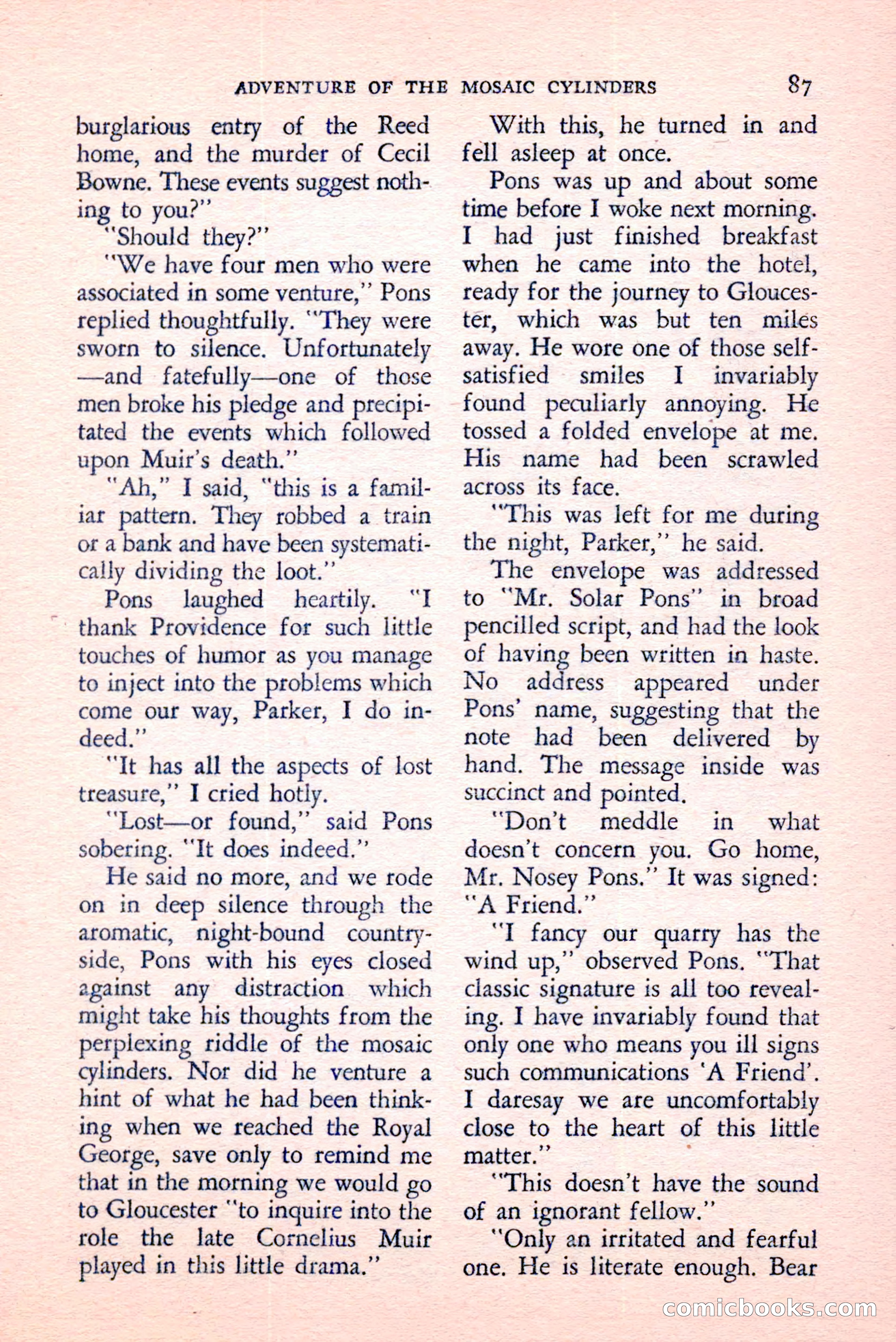 The Saint Mystery Magazine, August 1959 — page 89 of 132