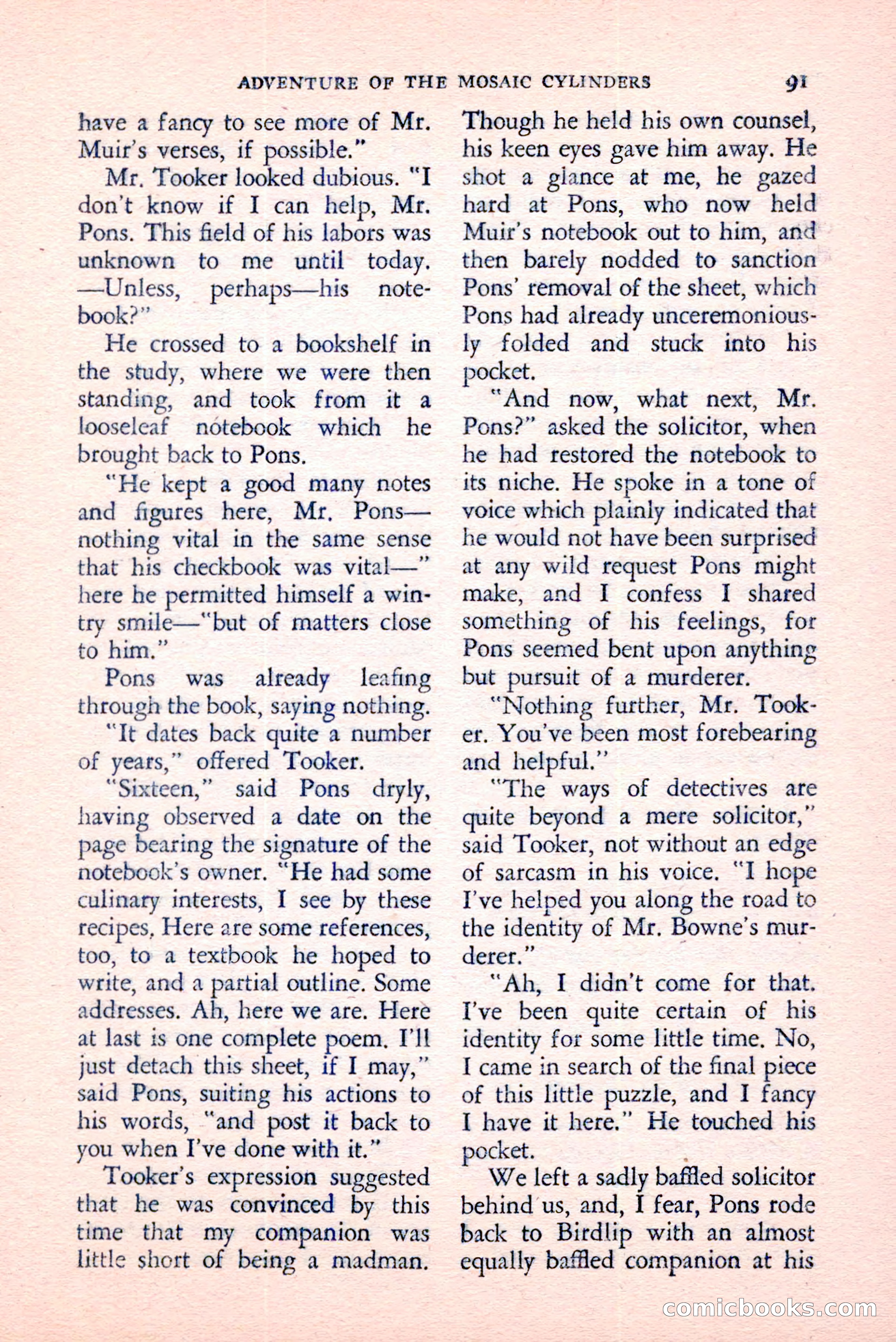 The Saint Mystery Magazine, August 1959 — page 93 of 132
