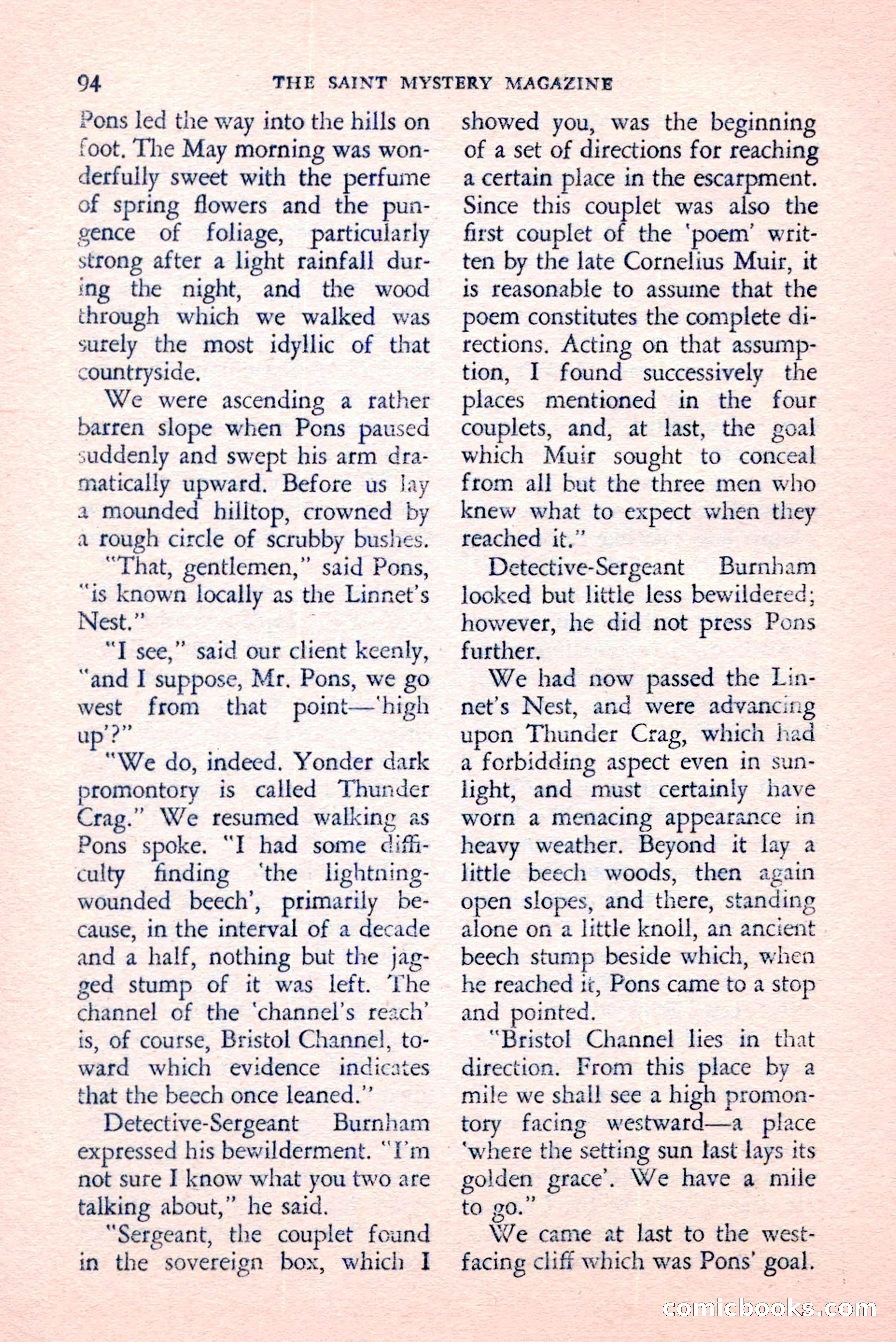 The Saint Mystery Magazine, August 1959 — page 96 of 132